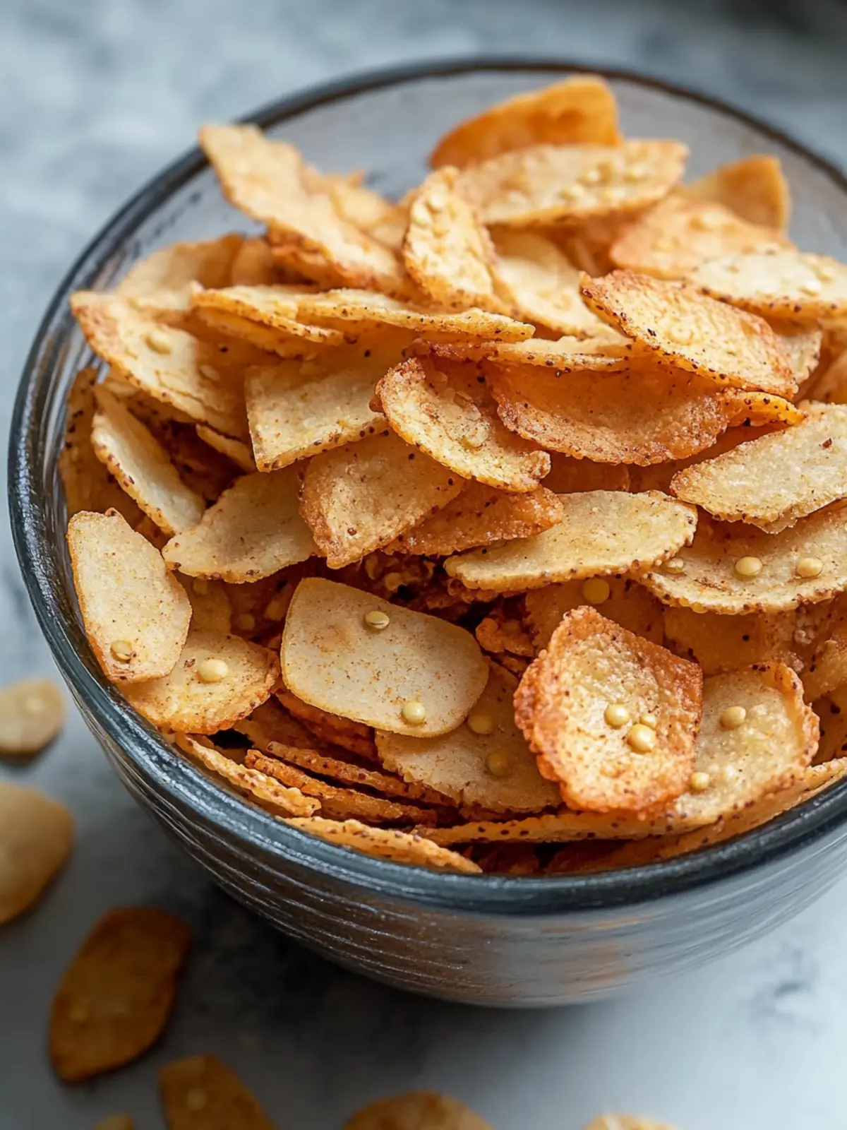 Crunchy Lentil Chips: Your New Favorite Healthy Snack! 3 Crunchy Lentil Chips