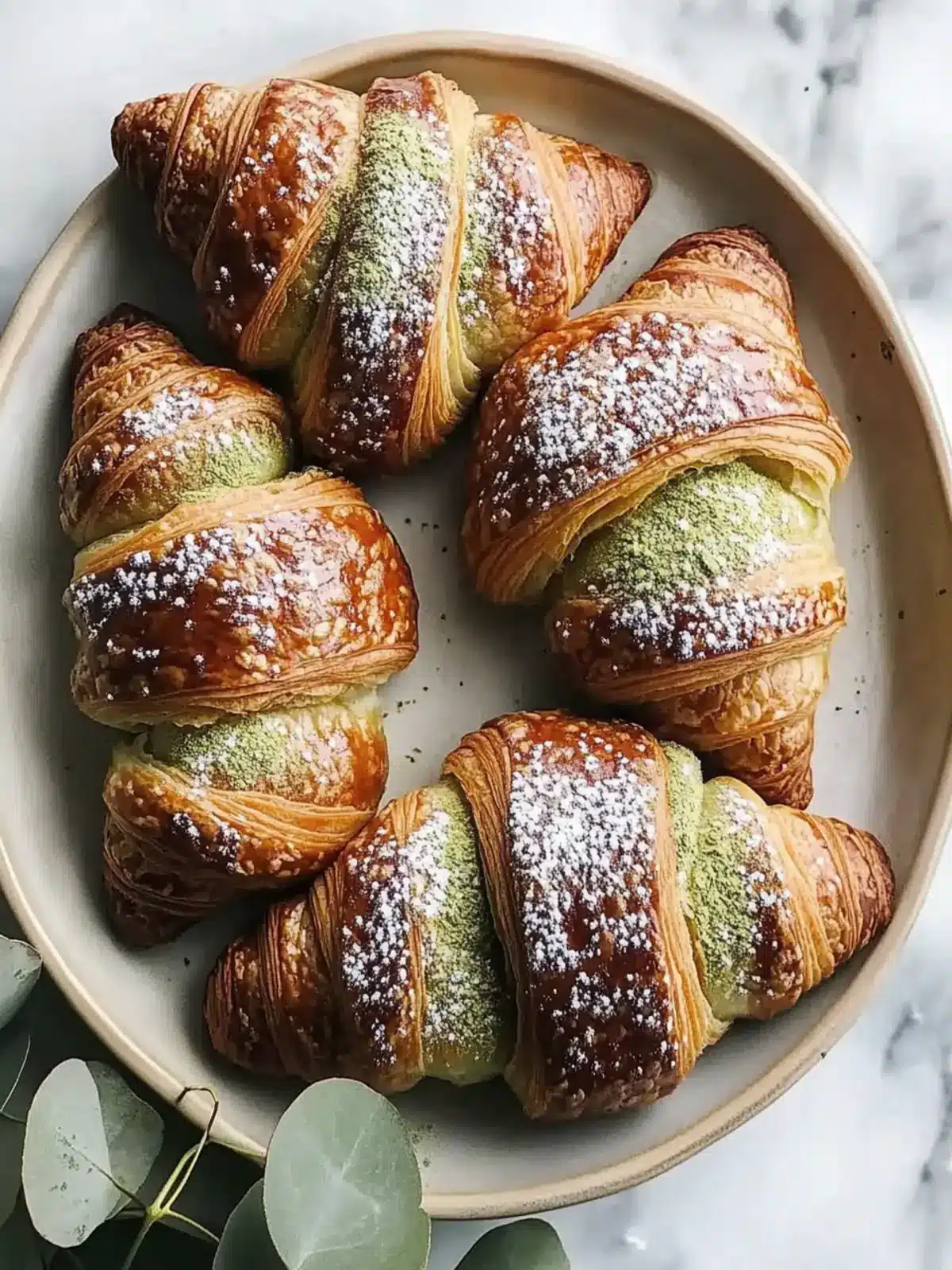 Deliciously Easy Matcha Croissants You Can't Resist 4 Easy Matcha Croissants