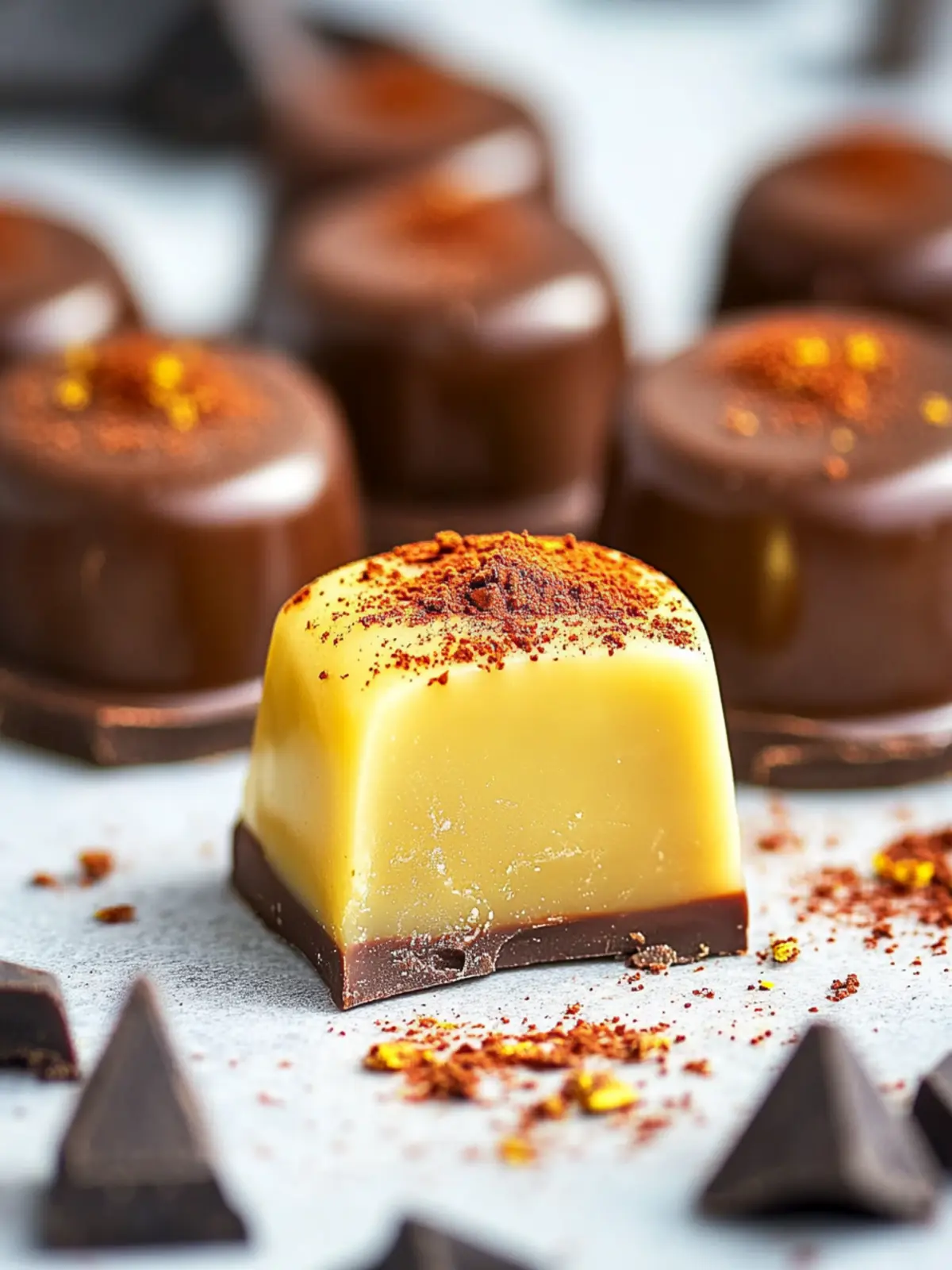 Saffron & Milk Chocolate Pralines That Wow Every Chocolate Lover 2 Saffron & Milk Chocolate Pralines