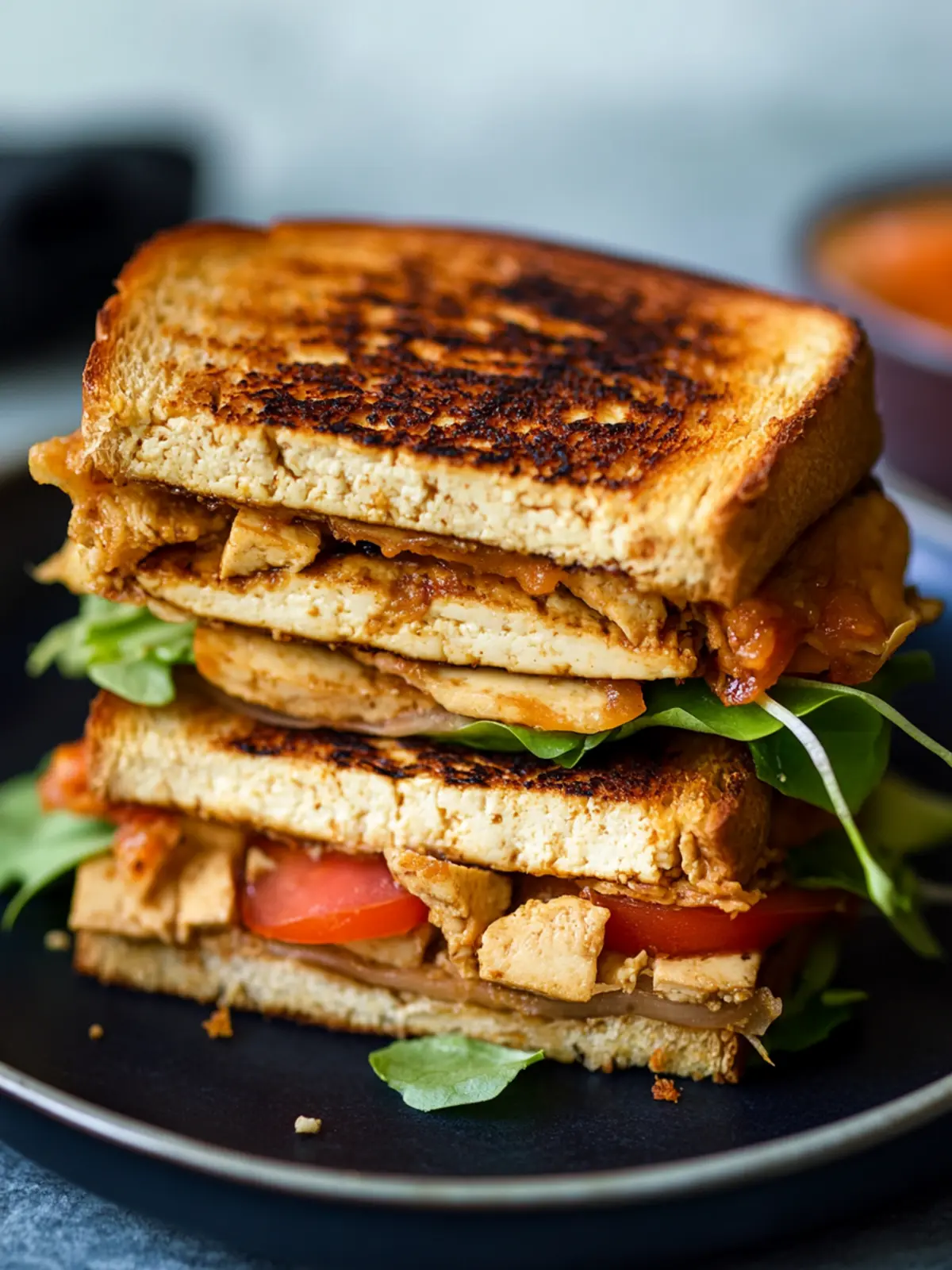 Grilled Tofu Sandwich: Your Ultimate Vegan Comfort Food 2 Grilled Tofu Sandwich