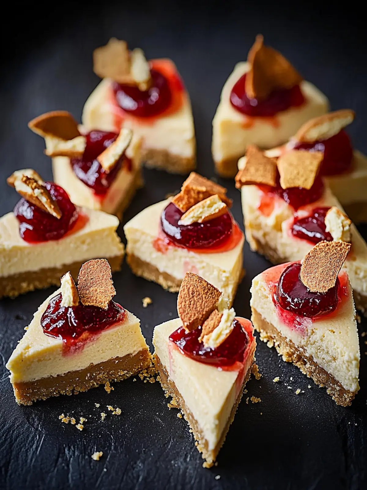 Mini Peanut Butter and Jelly Cheesecake Bites You ll Love 2 Mini peanut butter and jelly cheesecake bites