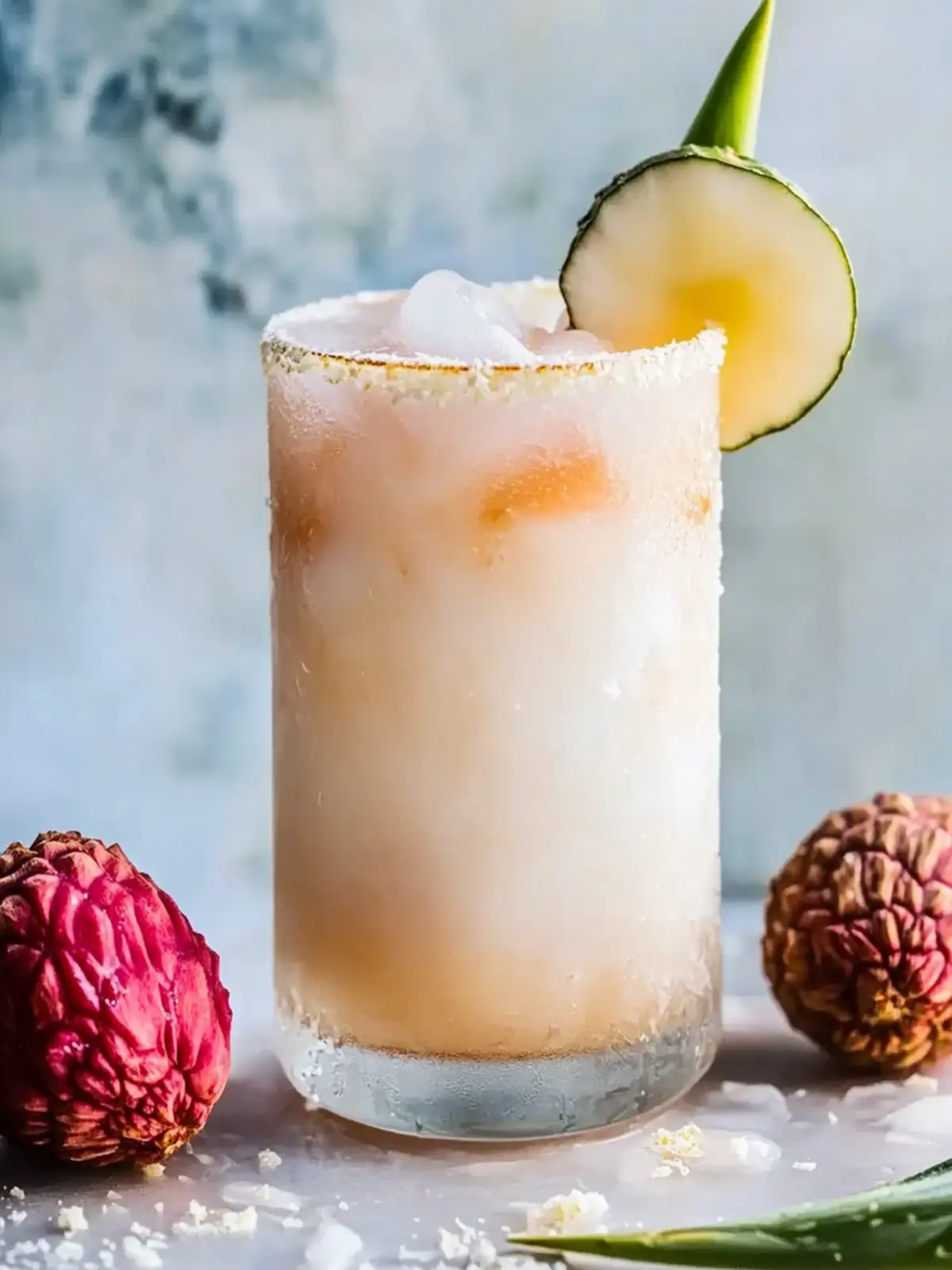 Sparkling Coconut Lychee Iced Drink for a Tropical Escape 3 Sparkling Coconut Lychee Iced Drink