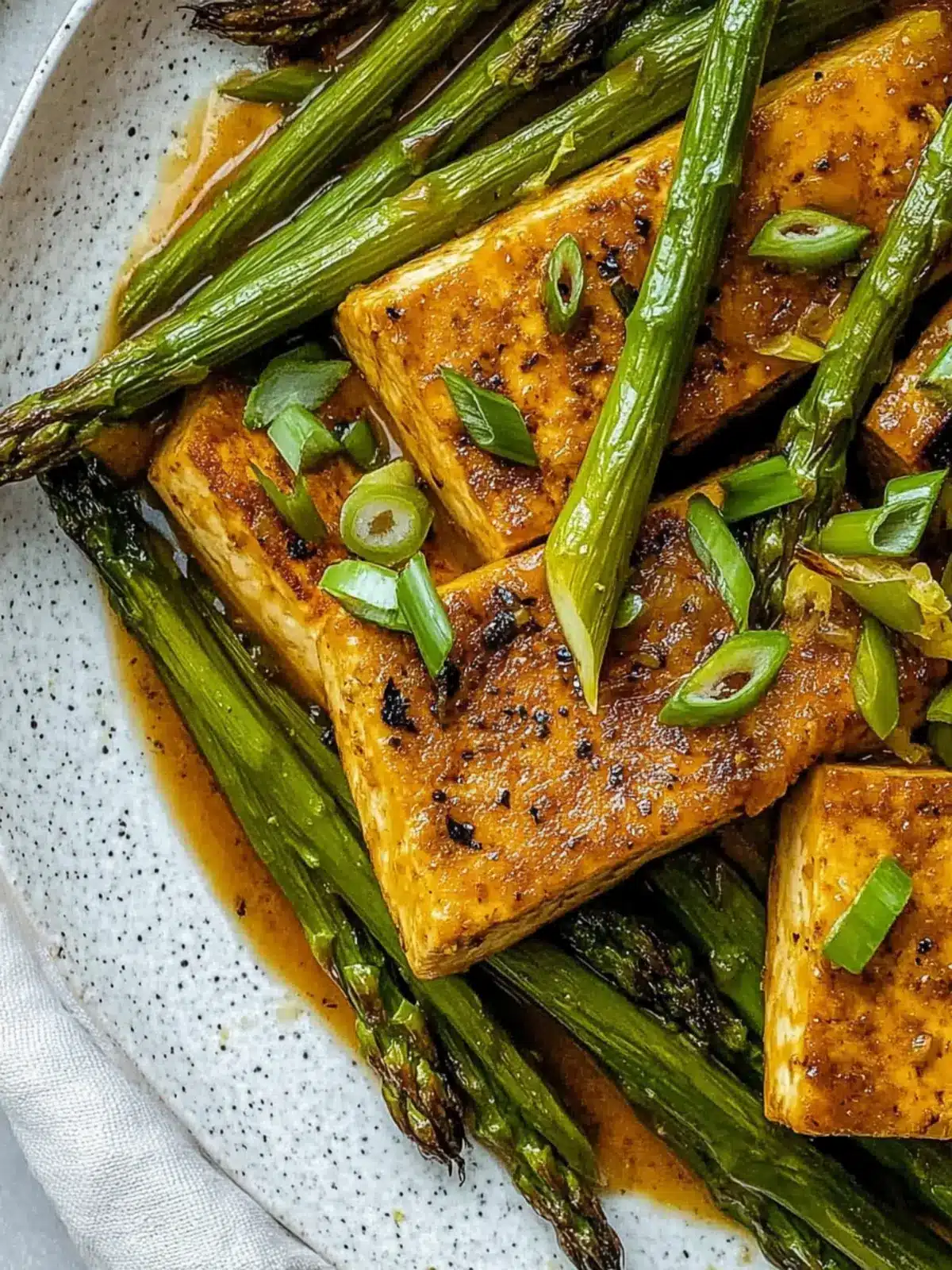 Buttery Lemon Tofu and Asparagus for a Flavorful Twist 2 Buttery Lemon Tofu and Asparagus