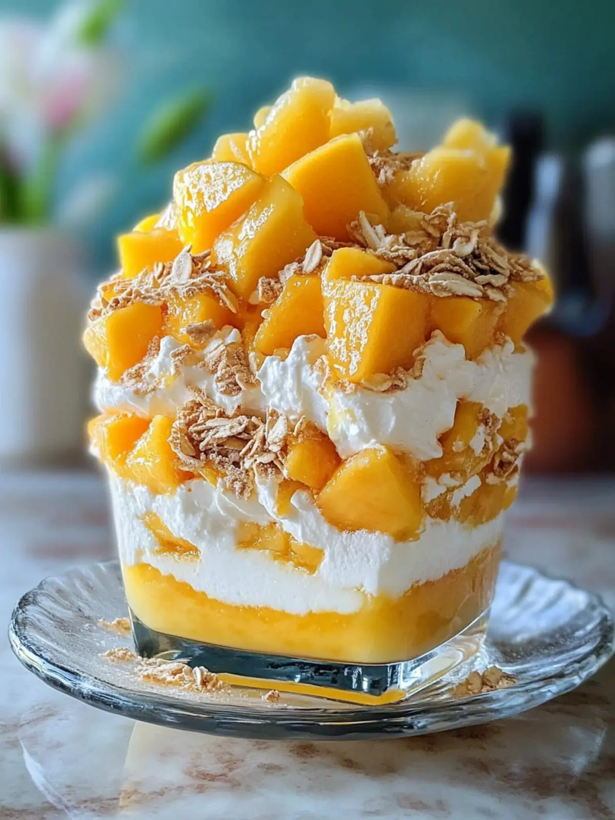 Delicious No-Bake Mango Float: A Tropical Delight at Home 3 No-Bake Mango Float