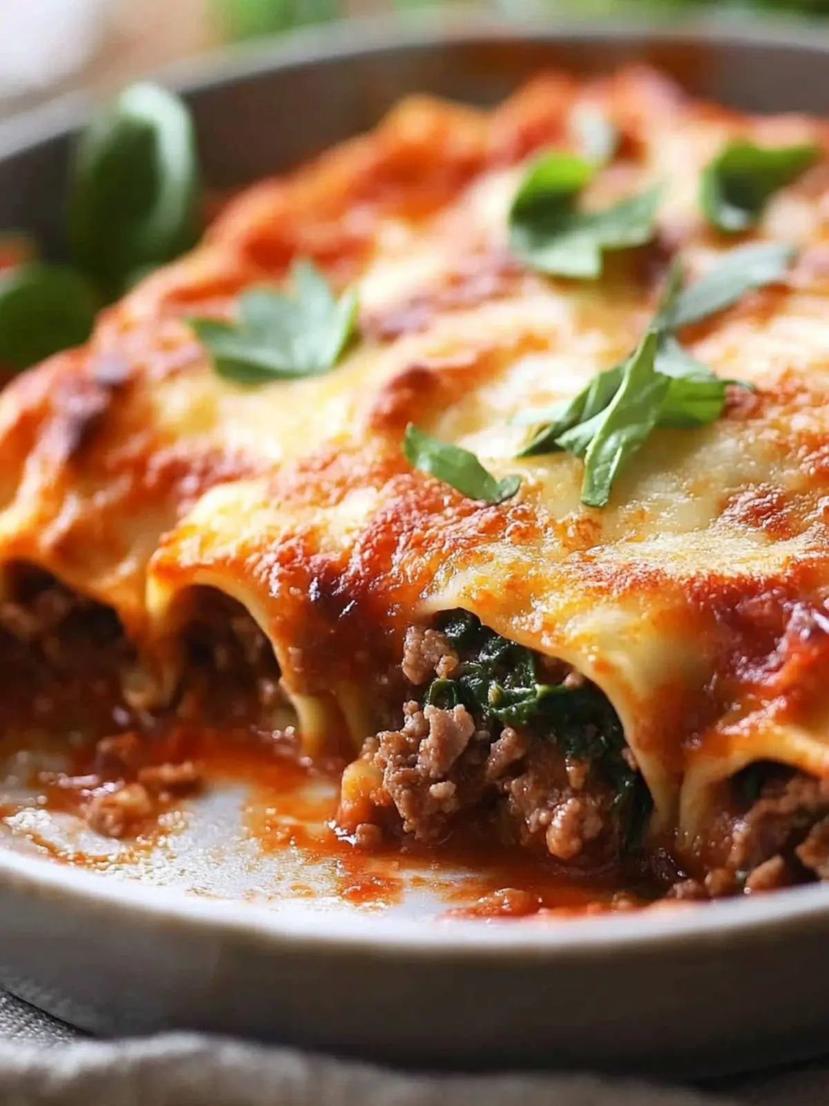 Delicious Spinach Beef Cannelloni for Cozy Nights In 2 Spinach Beef Cannelloni