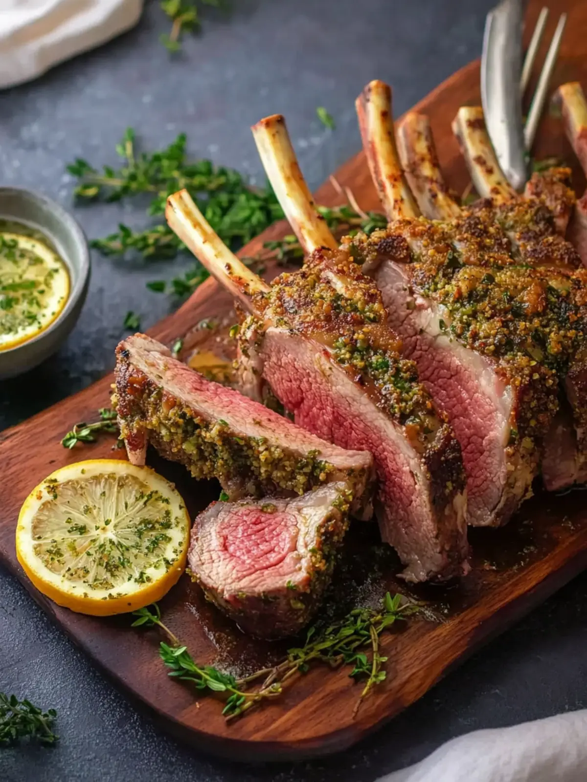 Savory Herb Crusted Rack of Lamb for Your Next Feast 4 Herb Crusted Rack of Lamb