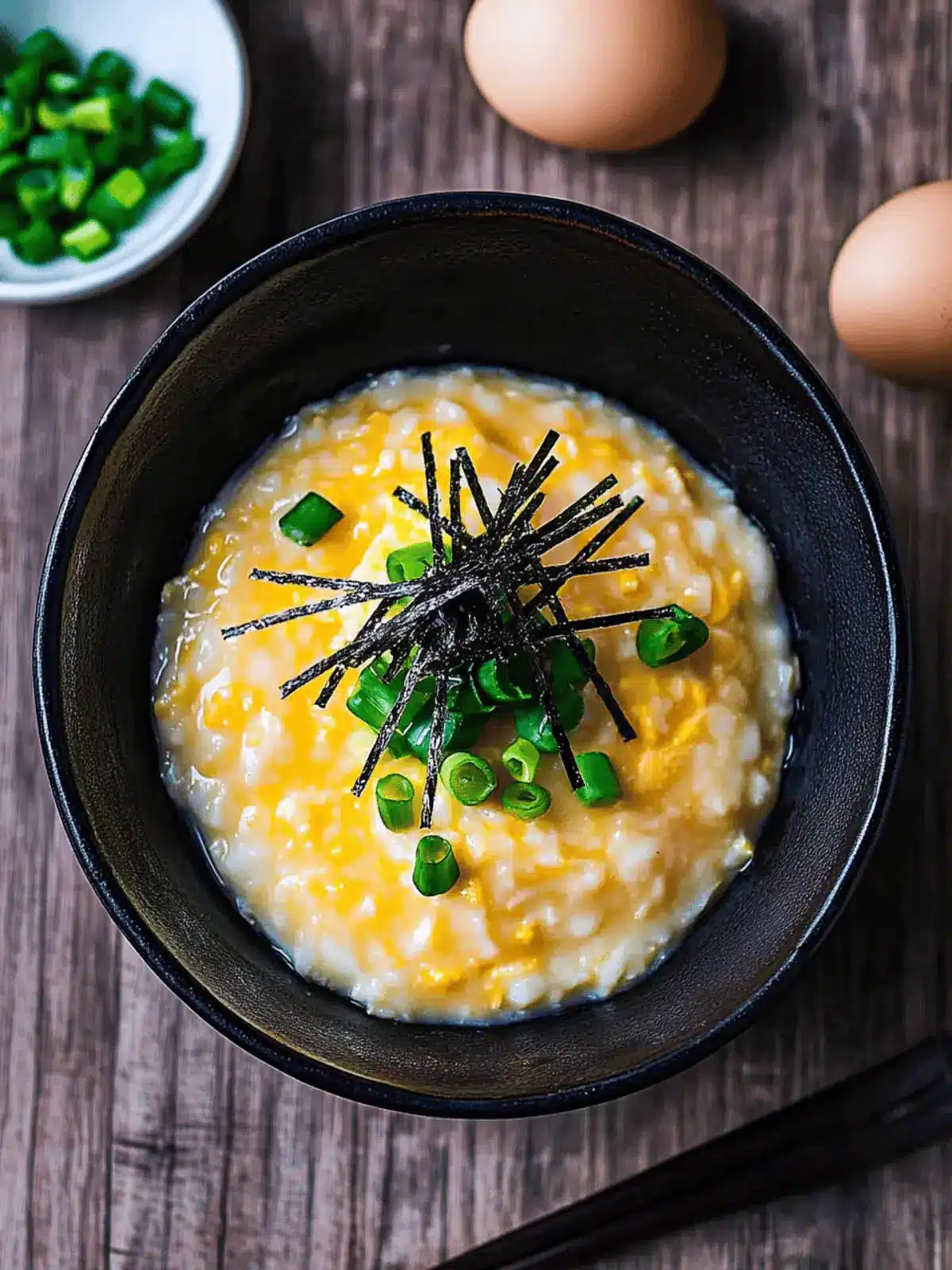 Delight in Easy Okayu with Egg for Cozy Comfort Meals 3 Easy Okayu with Egg