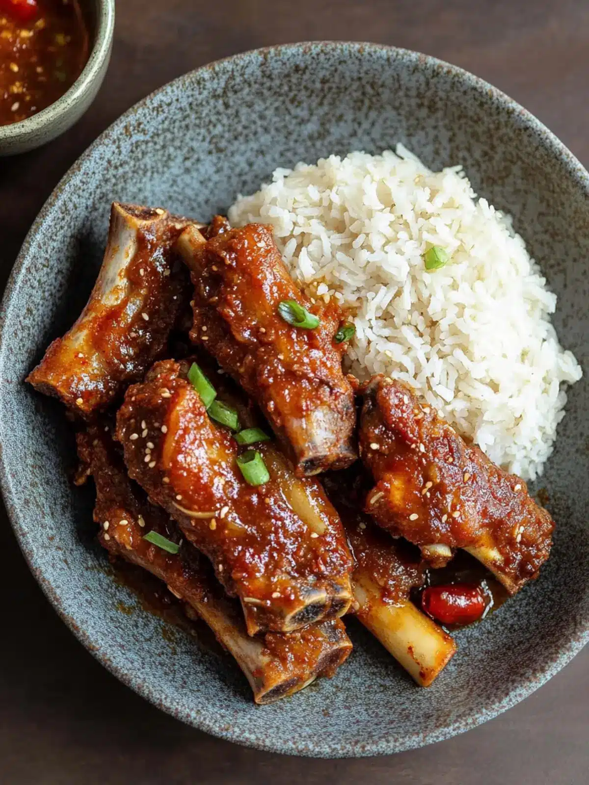 Savory Spicy Korean Braised Pork Ribs Cooked at Home 4 Spicy Korean Braised Pork Ribs