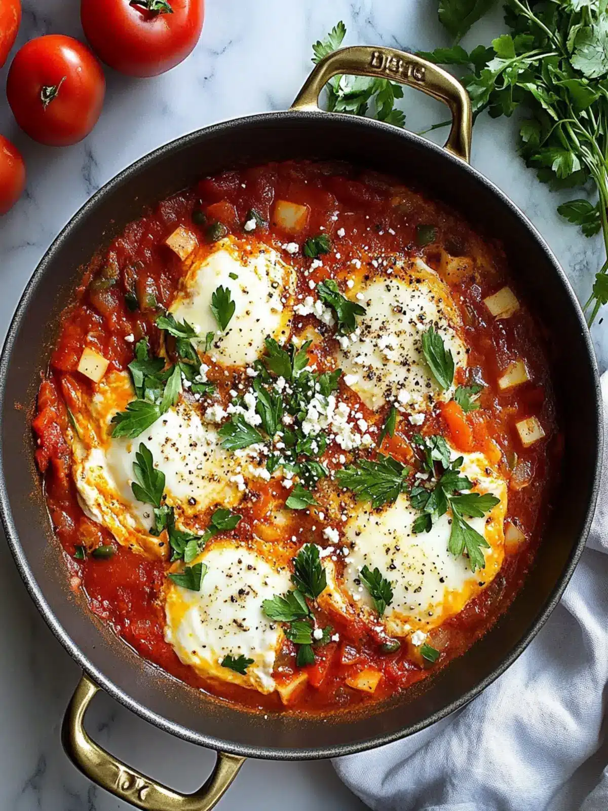 Easy Shakshuka: A Flavorful Twist on Your Breakfast Routine 4 Easy Shakshuka