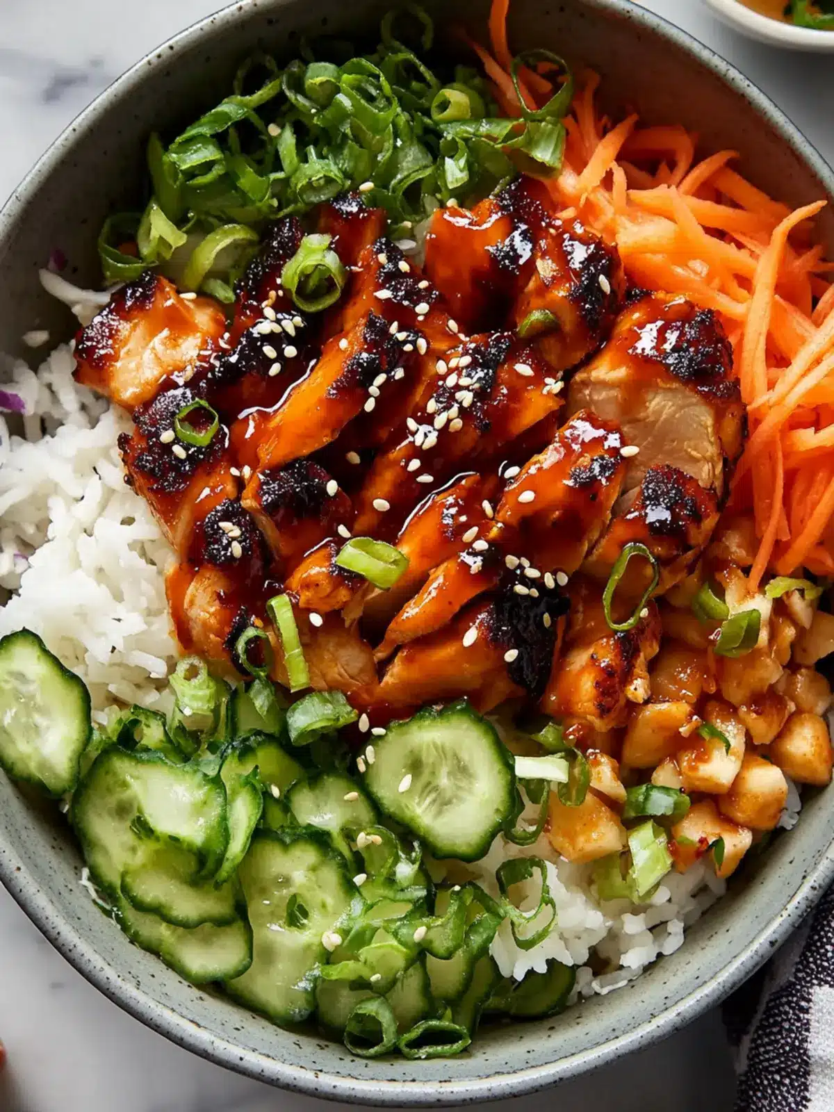 Savor Homemade Korean BBQ Chicken Bowls in Just 30 Minutes 3 Korean BBQ Chicken Bowls