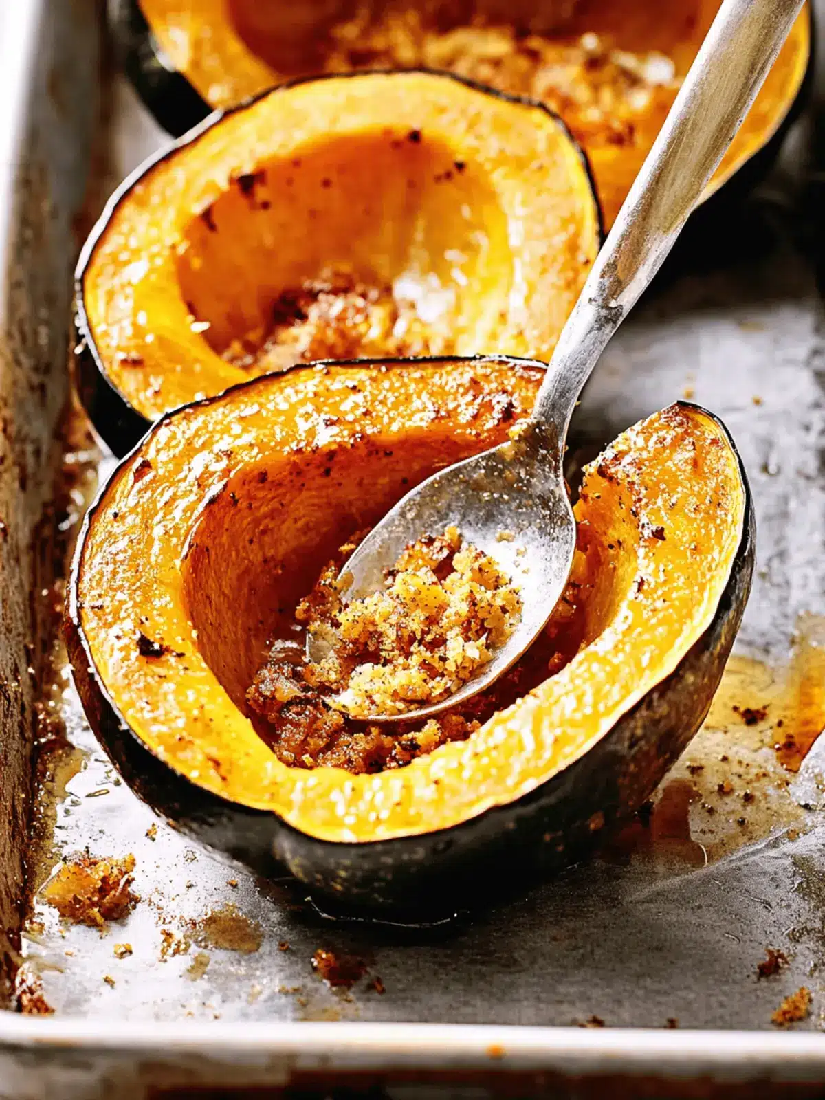 Sweet and Savory Roasted Acorn Squash Delight 3 Roasted Acorn Squash