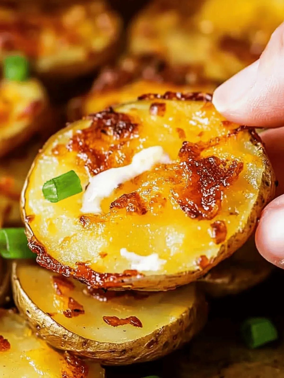 Irresistibly Cheesy Baked Potato Slices You ll Crave 4 Baked Potato Slices