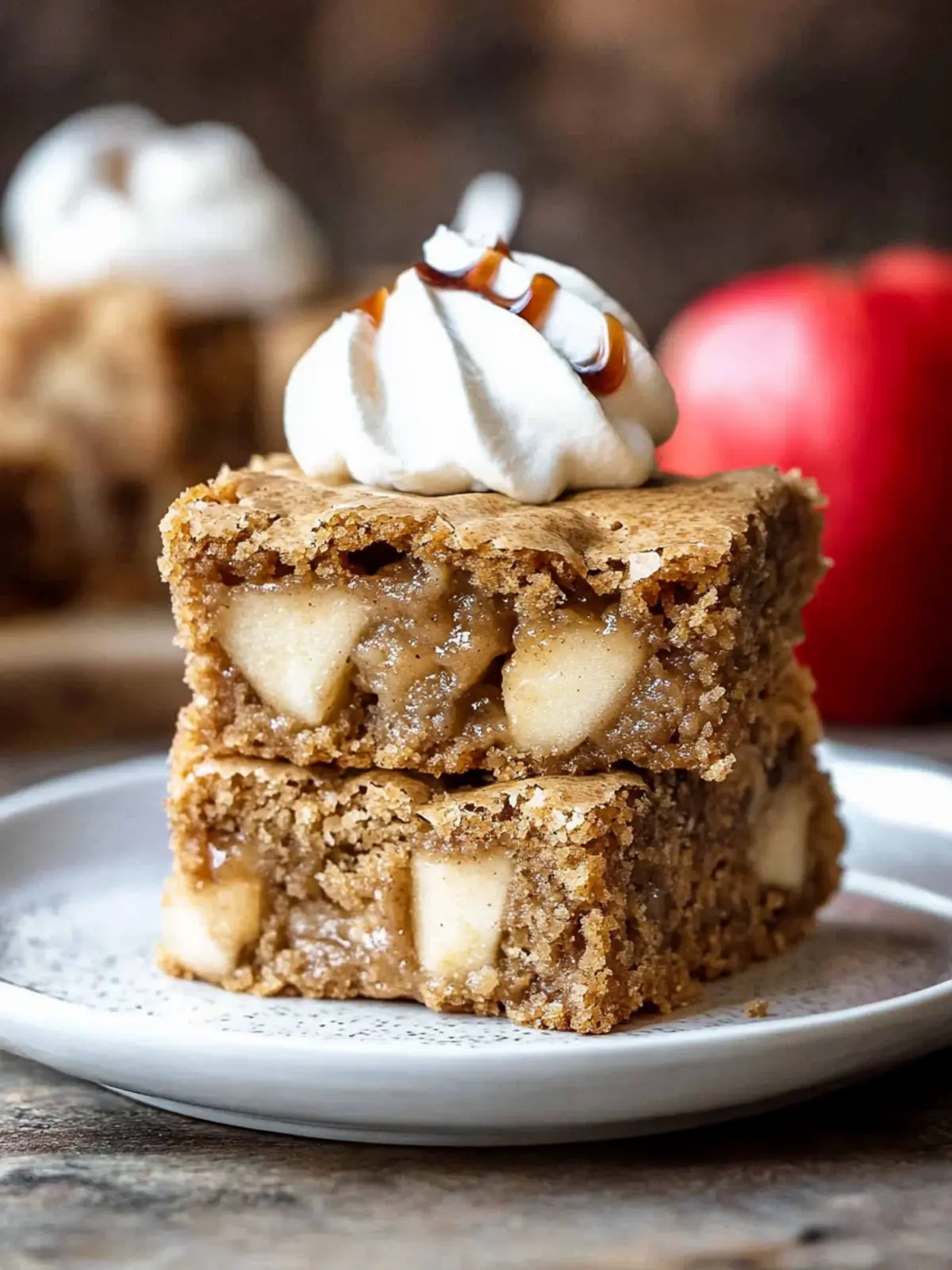 Cinnamon Apple Blondies: Sweet Comfort in Every Bite 2 Cinnamon Apple Blondies