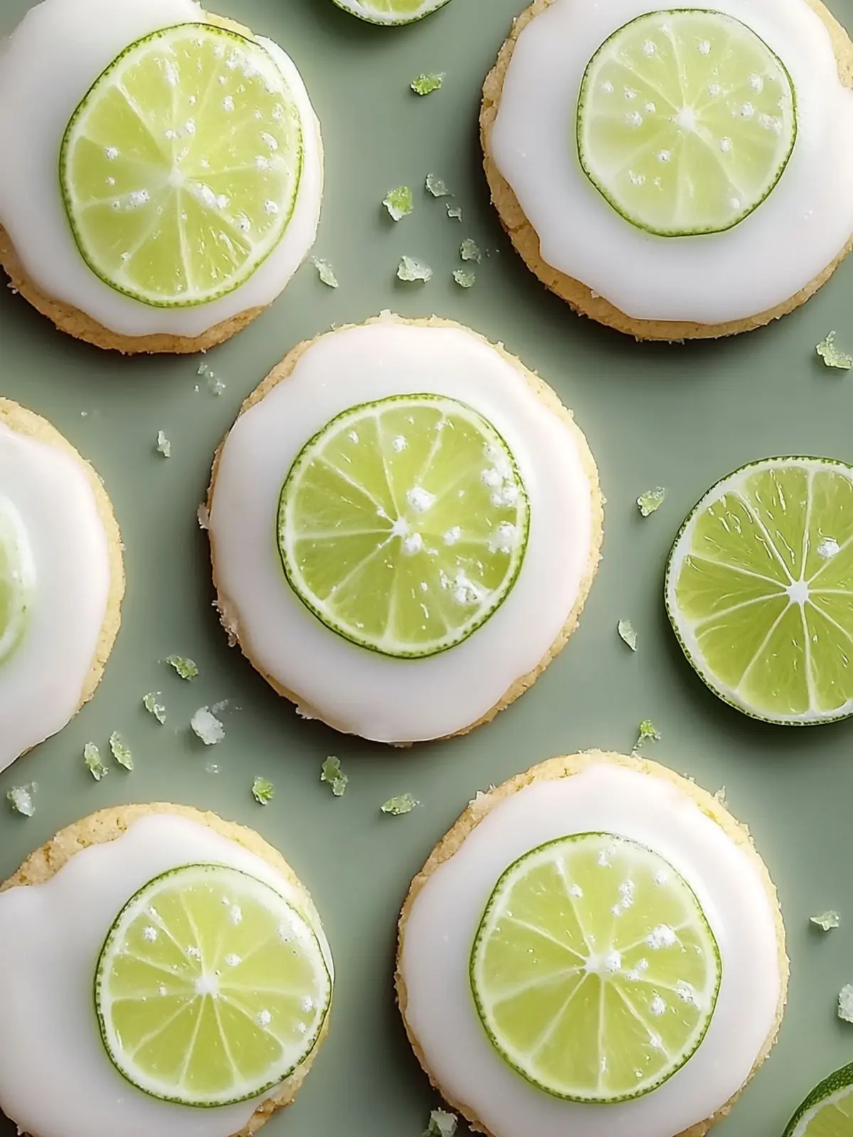 Iced Lime Shortbread Cookies That Brighten Your Summer Days 3 Iced Lime Shortbread Cookies