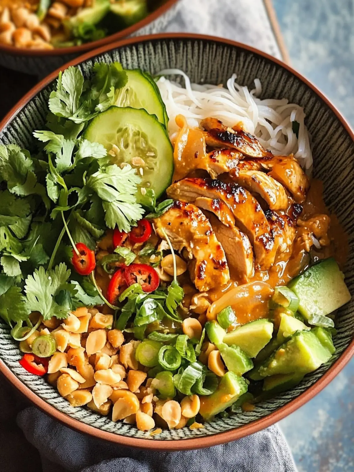 Irresistible Thai Peanut Chicken Bowls You ll Love to Make 4 Thai Peanut Chicken Bowls