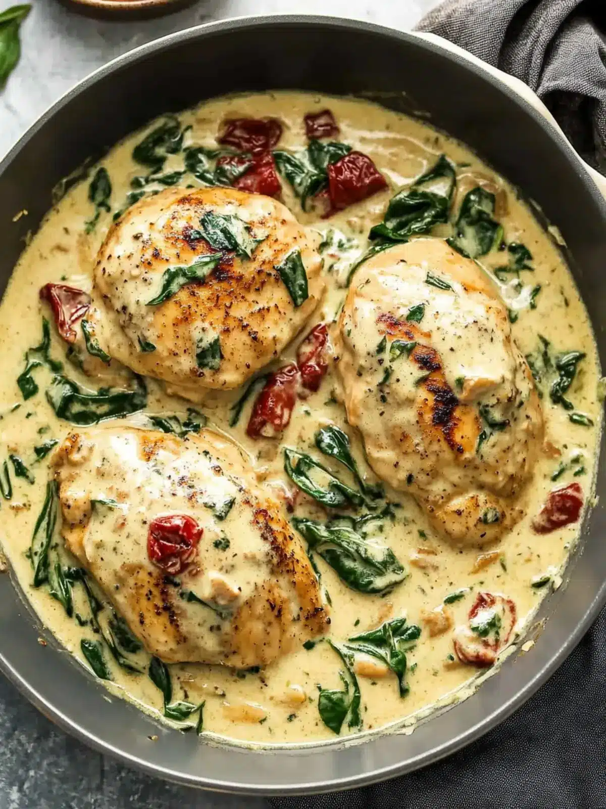 25-Minute Creamy Tuscan Chicken No Dairy Delight You Can t Resist 4 25-Minute Creamy Tuscan Chicken (No Dairy)