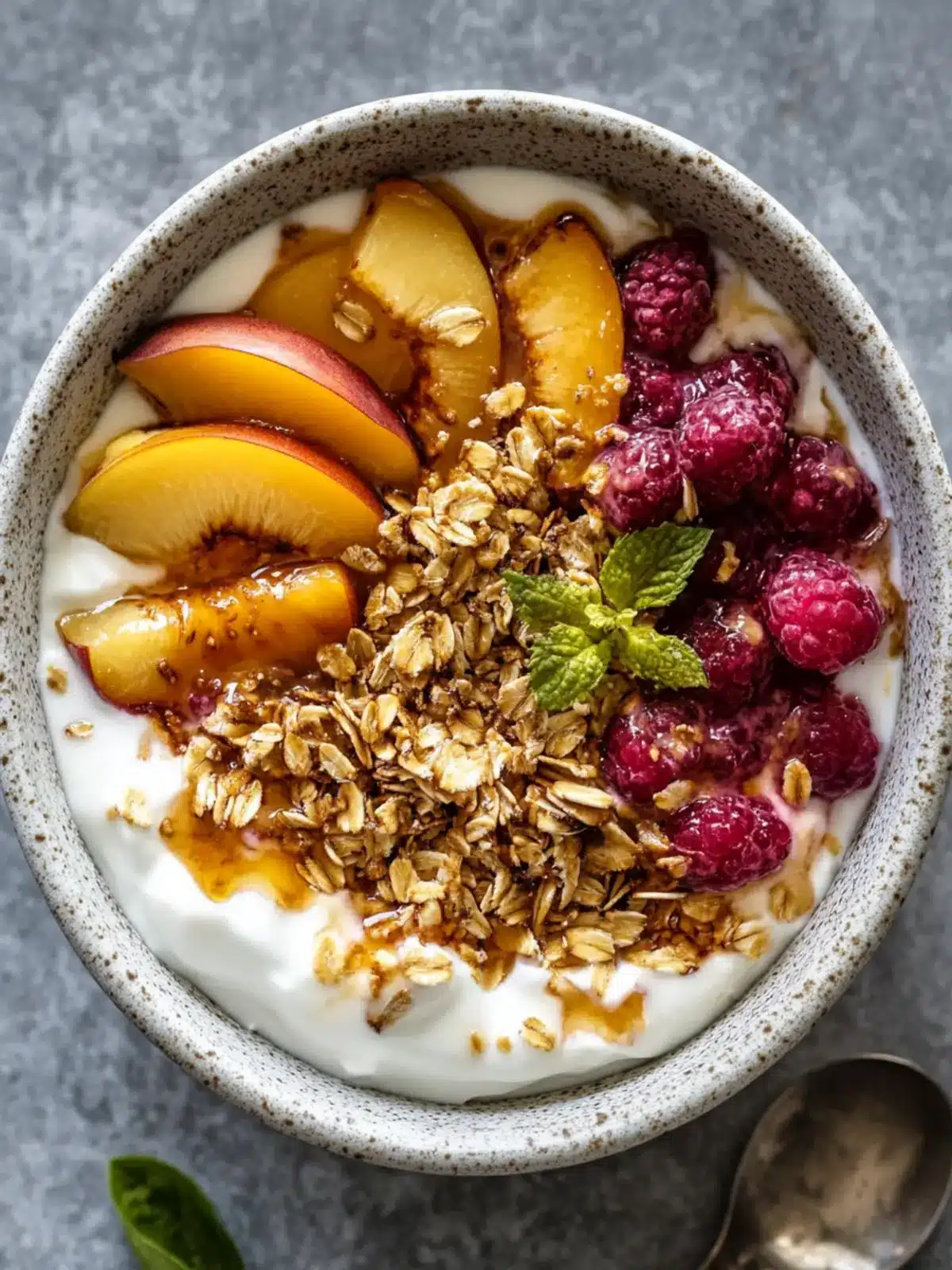 Caramelized Nectarine Yogurt Bowl for a Cozy Morning Boost 4 Caramelized Nectarine Yogurt Bowl