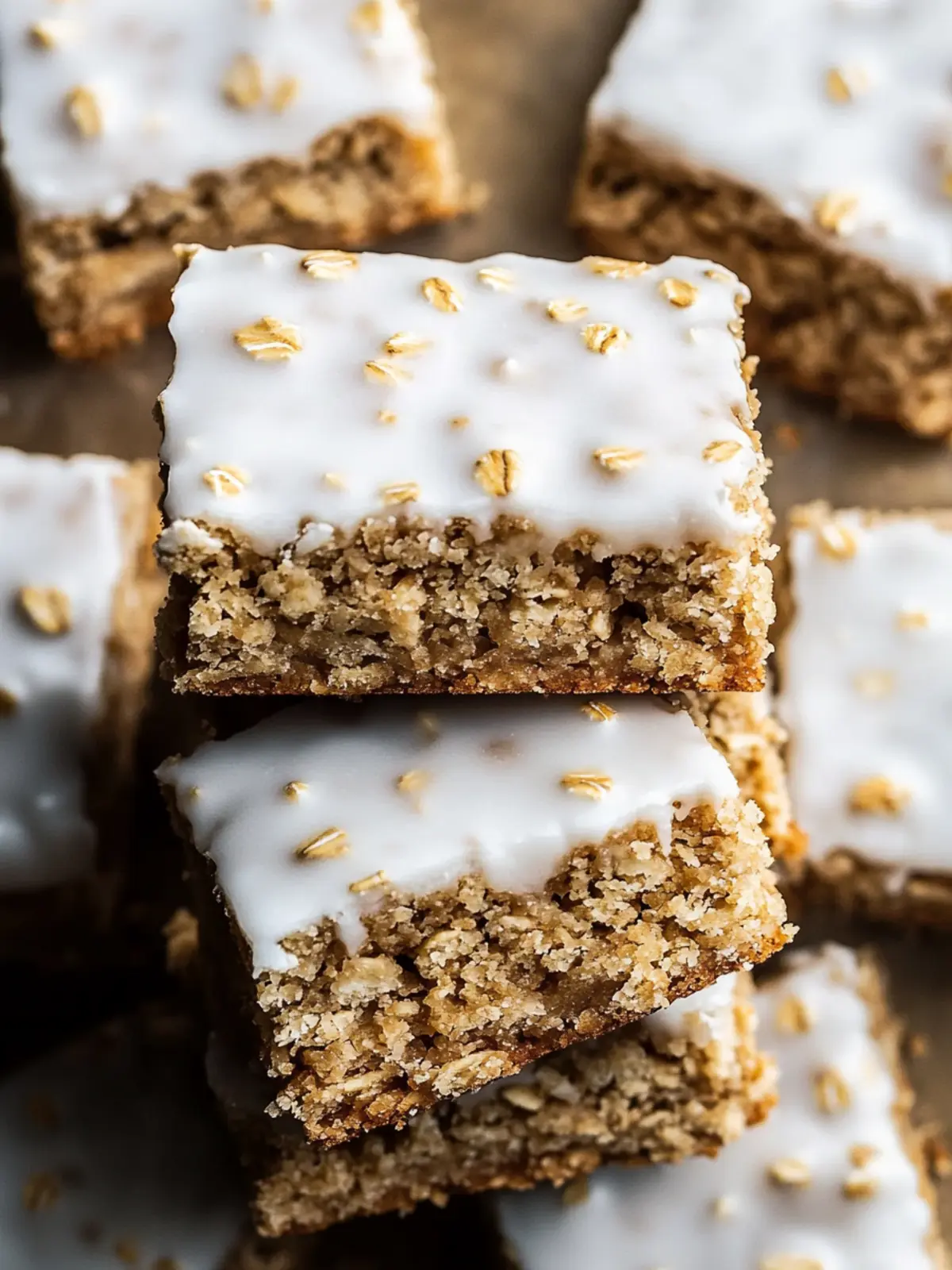 Delicious Iced Oatmeal Cookie Bars That Satisfy Cravings 3 Iced Oatmeal Cookie Bars
