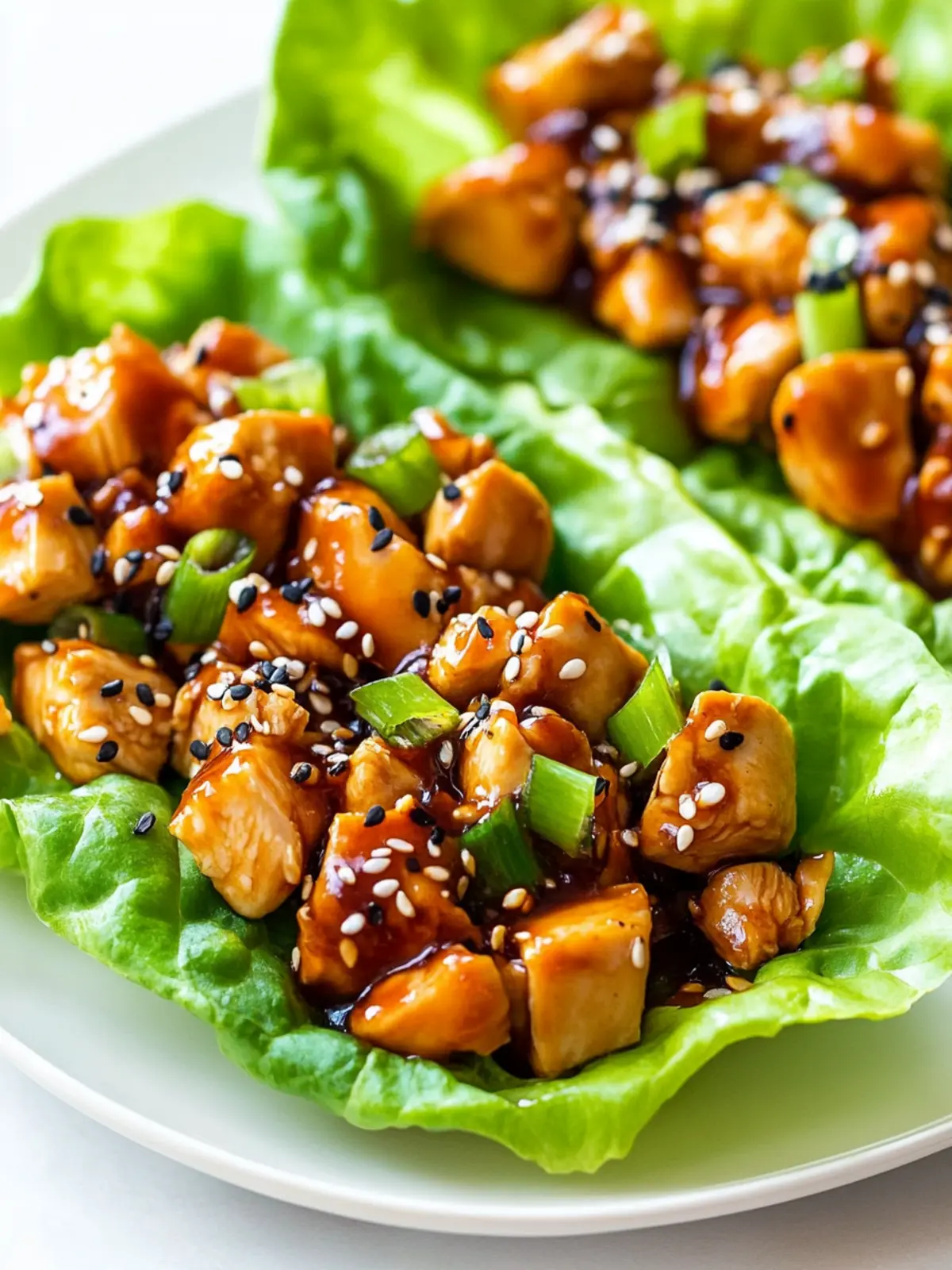 Tasty Hoisin Chicken Lettuce Wraps for Quick Weeknight Dinners 4 Hoisin Chicken Lettuce Wraps