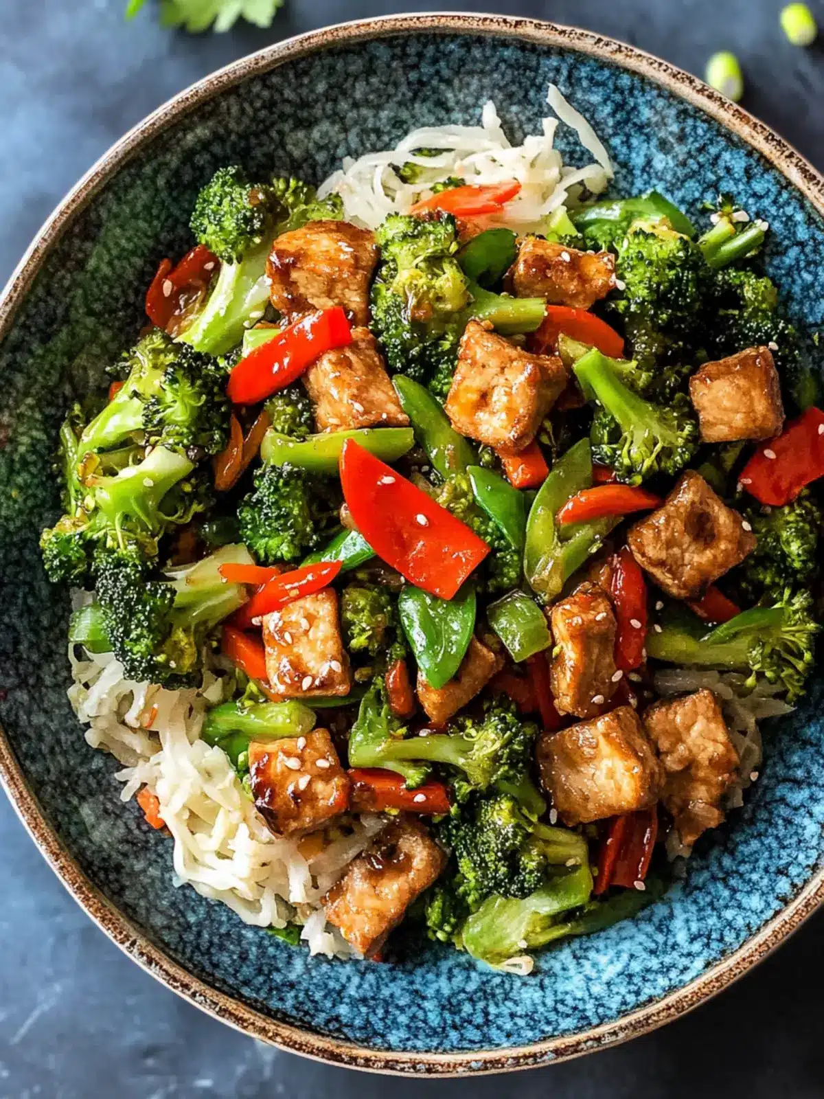 Delicious Broccoli Stir Fry with Crispy Tofu Delight 2 Broccoli Stir Fry