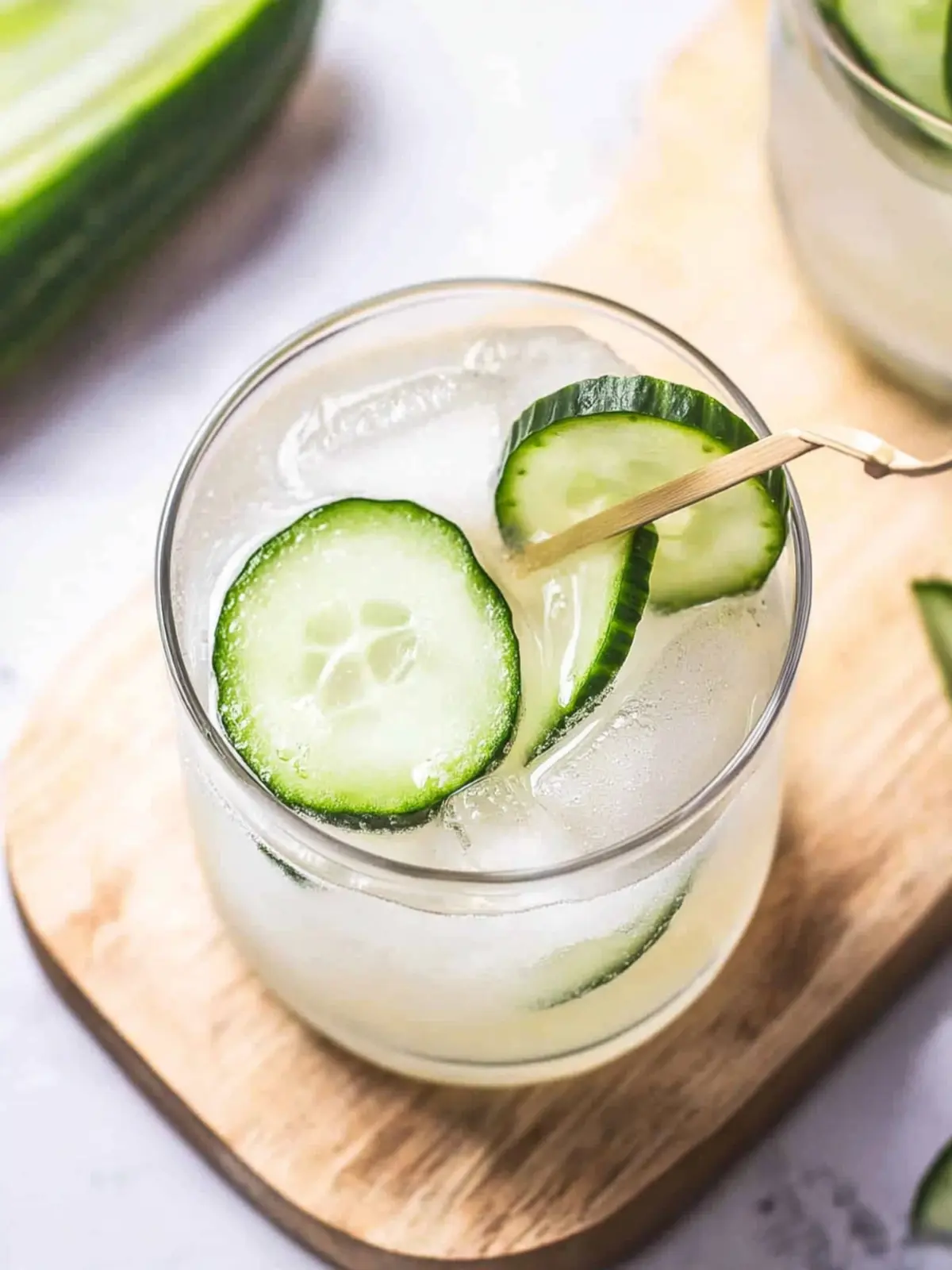 Refreshing Non-Alcoholic Cucumber Gimlet Mocktail to Chill You Out 2 Non-Alcoholic Cucumber Gimlet Mocktail