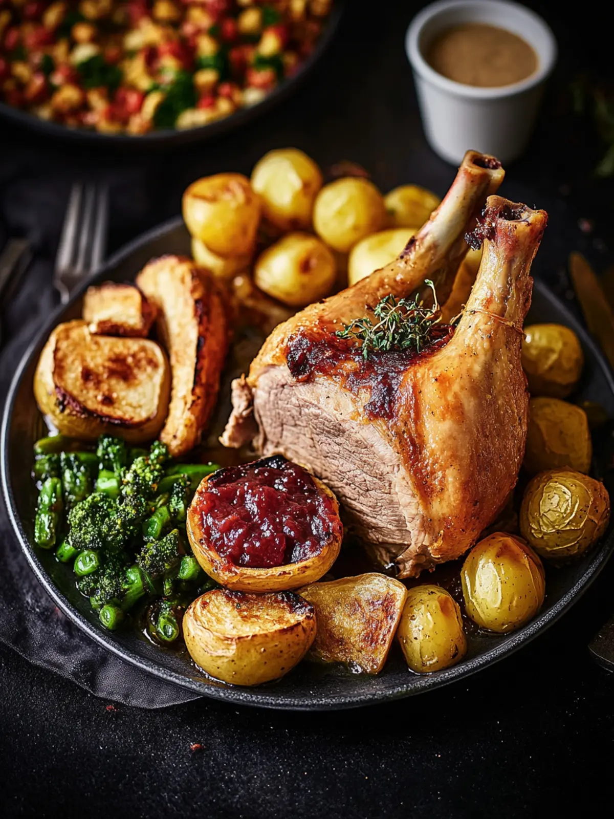 Budget Roast Dinner: Savory Chicken with Perfect Veggies 2 Budget roast dinner