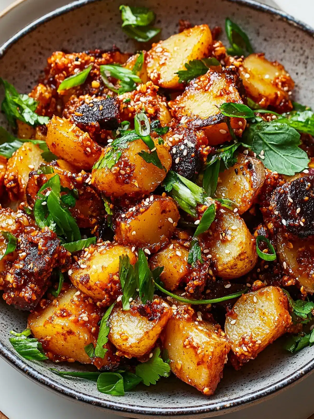 Crispy Gochujang Potato Salad That Will Wow Your Taste Buds 2 Crispy Gochujang Potato Salad