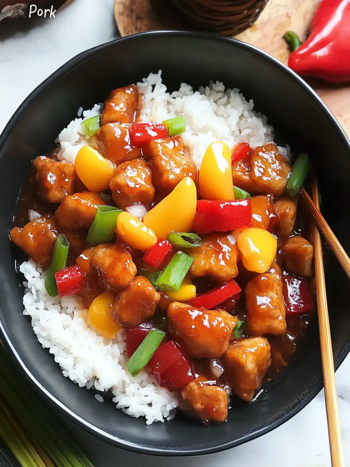 Delicious Chinese Sweet and Sour "Pork" You'll Crave Daily 2 Chinese Sweet and Sour âPork