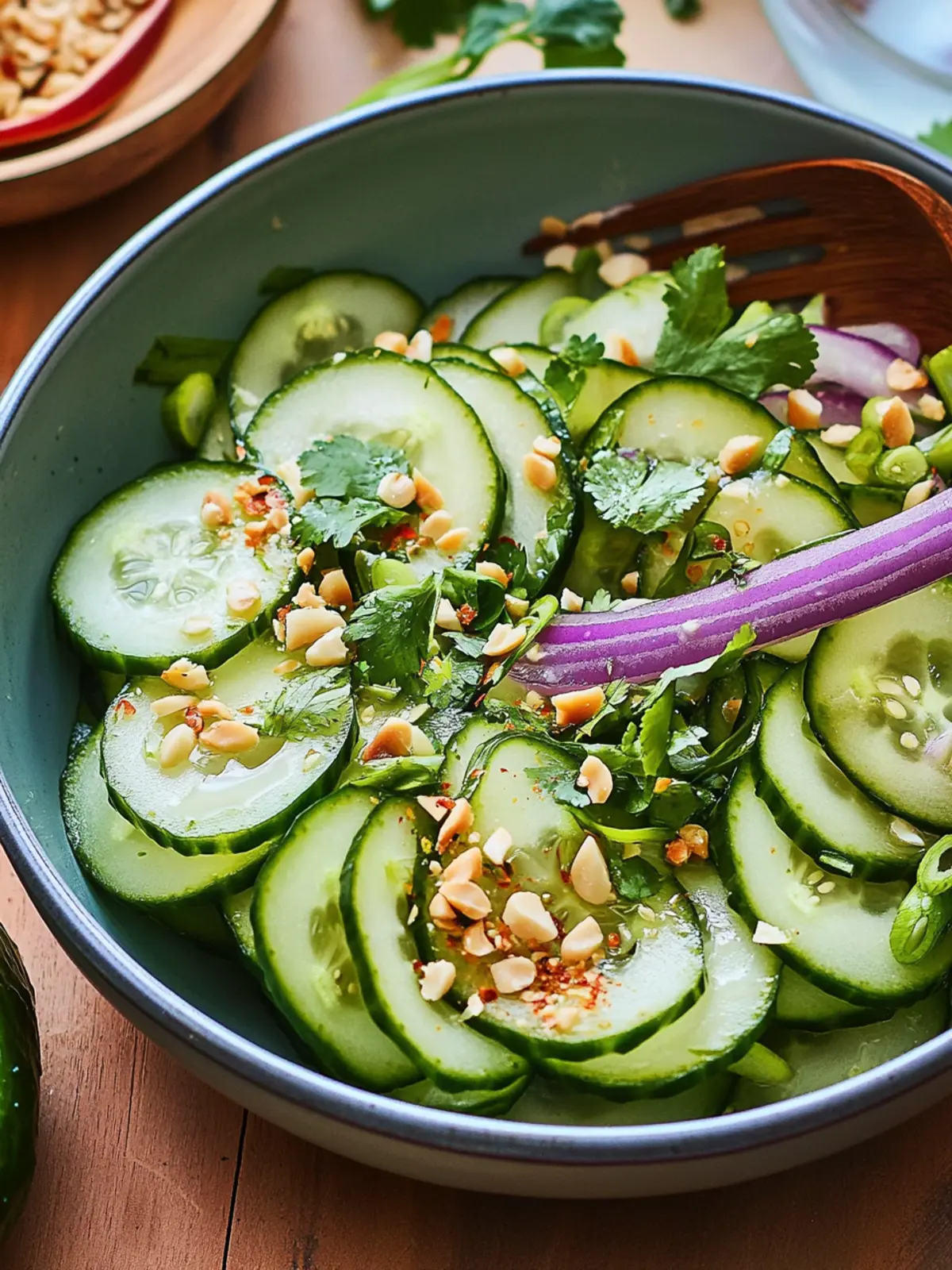 Zesty Easy Thai-Inspired Cucumber Salad for Fresh Flavor 2 Easy Thai-Inspired Cucumber Salad