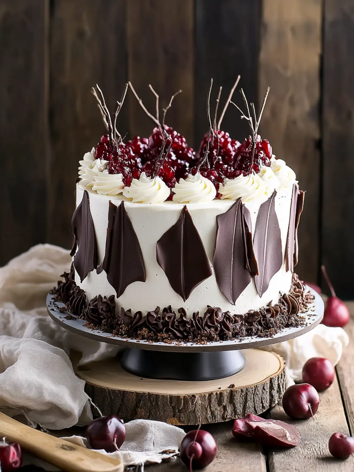 Indulge in Decadence with Easy Black Forest Cake Recipe 2 Black Forest Cake