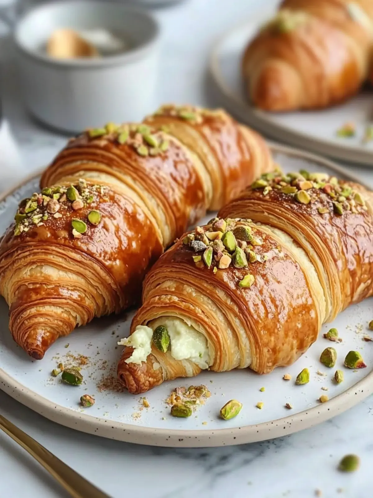 Delicious Easy Pistachio Croissants Recipe for Sweet Moments 3 Easy Pistachio Croissants Recipe