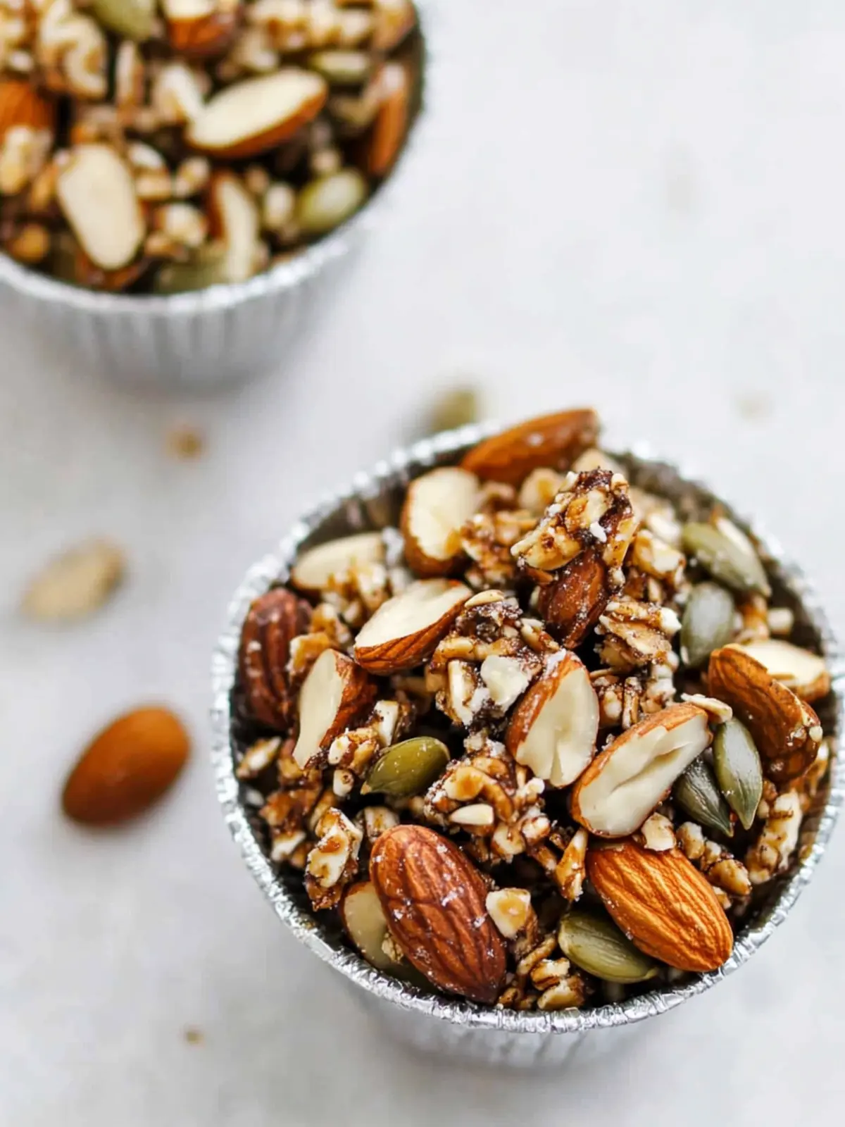 Salted Vanilla Maple Nut and Seed Clusters for Crunchy Bliss 2 Salted Vanilla Maple Nut and Seed Clusters