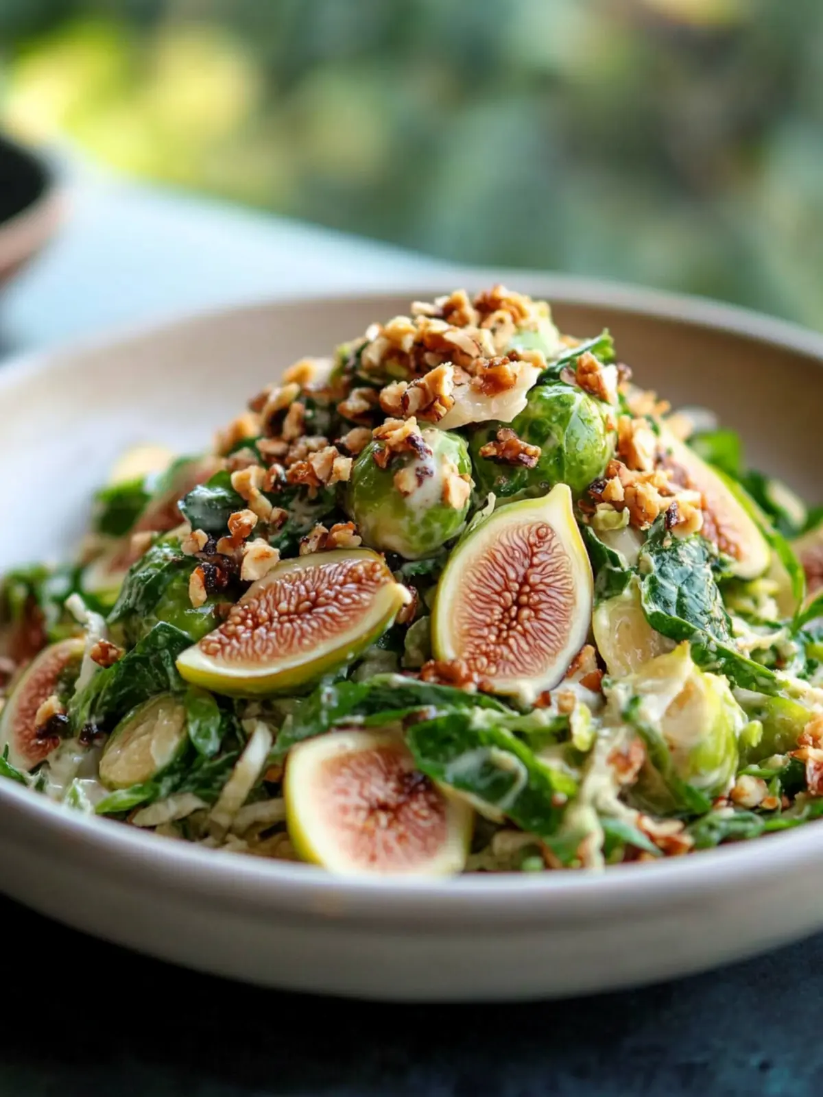 Jammy Fig Balsamic Shredded Brussels Sprout Salad Delight 4 Jammy Fig Balsamic Shredded Brussels Sprout Salad