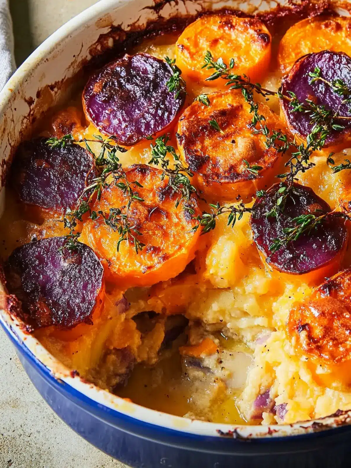 Irresistible Sweet Potato Gratin That Will Elevate Dinner! 3 Sweet Potato Gratin