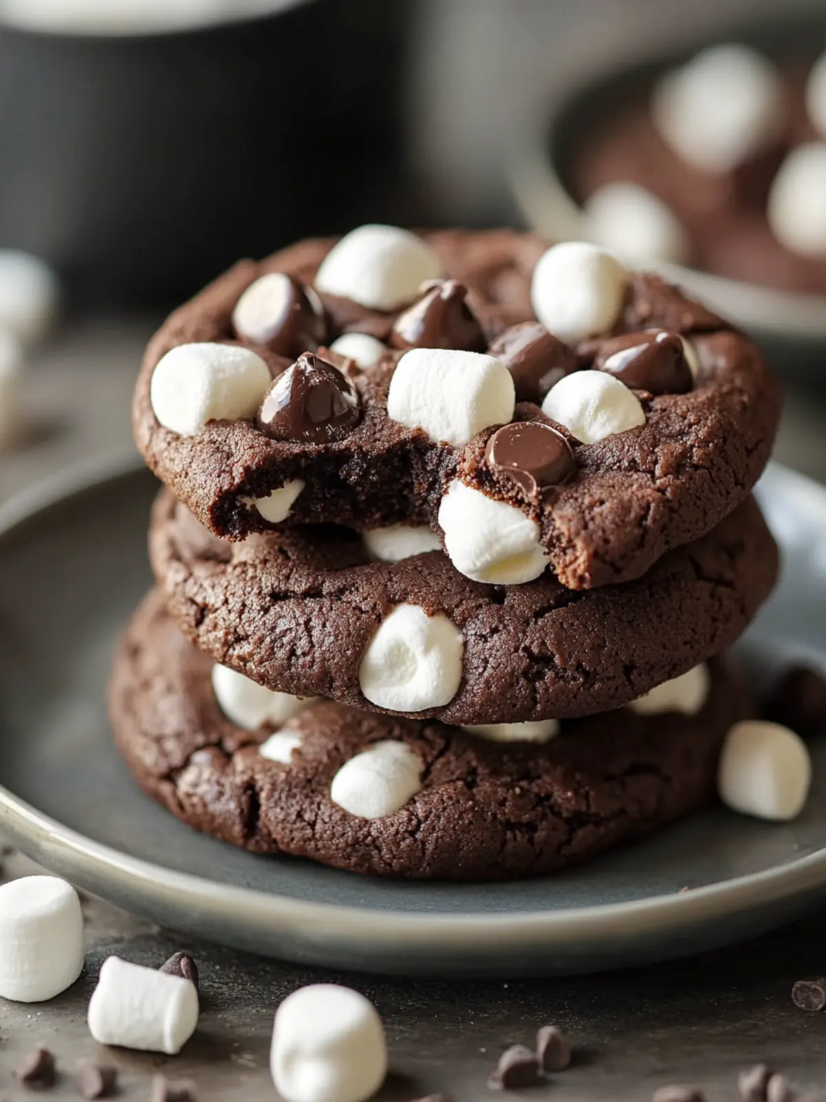 Gooey Marshmallow Chocolate Cookies for Sweet Memories 2 Marshmallow Chocolate Cookies