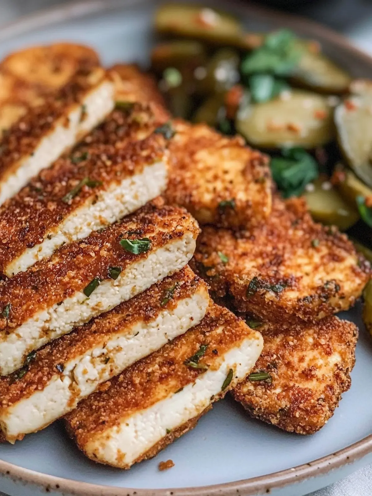 Crispy Herbed Tofu: A Flavor Bomb You'll Crave Daily 3 Crispy Herbed Tofu