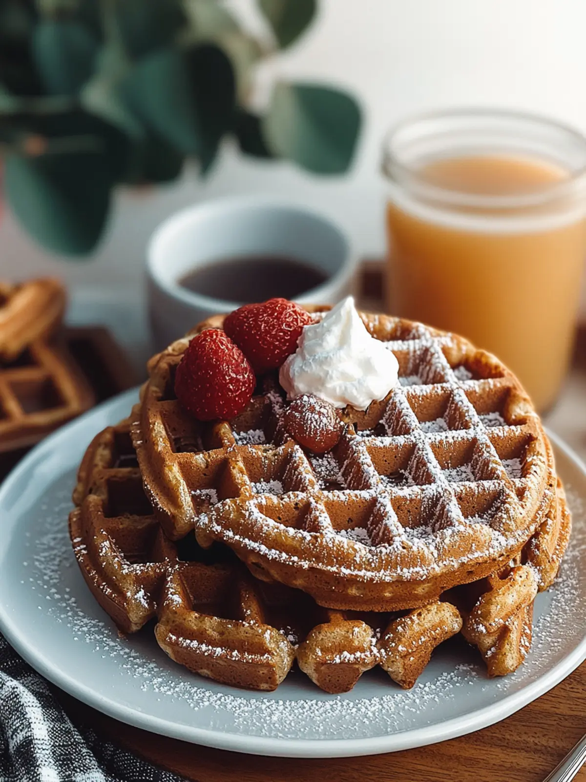 Gingerbread Waffles That Spark Joy in Every Bite 2 Gingerbread Waffles