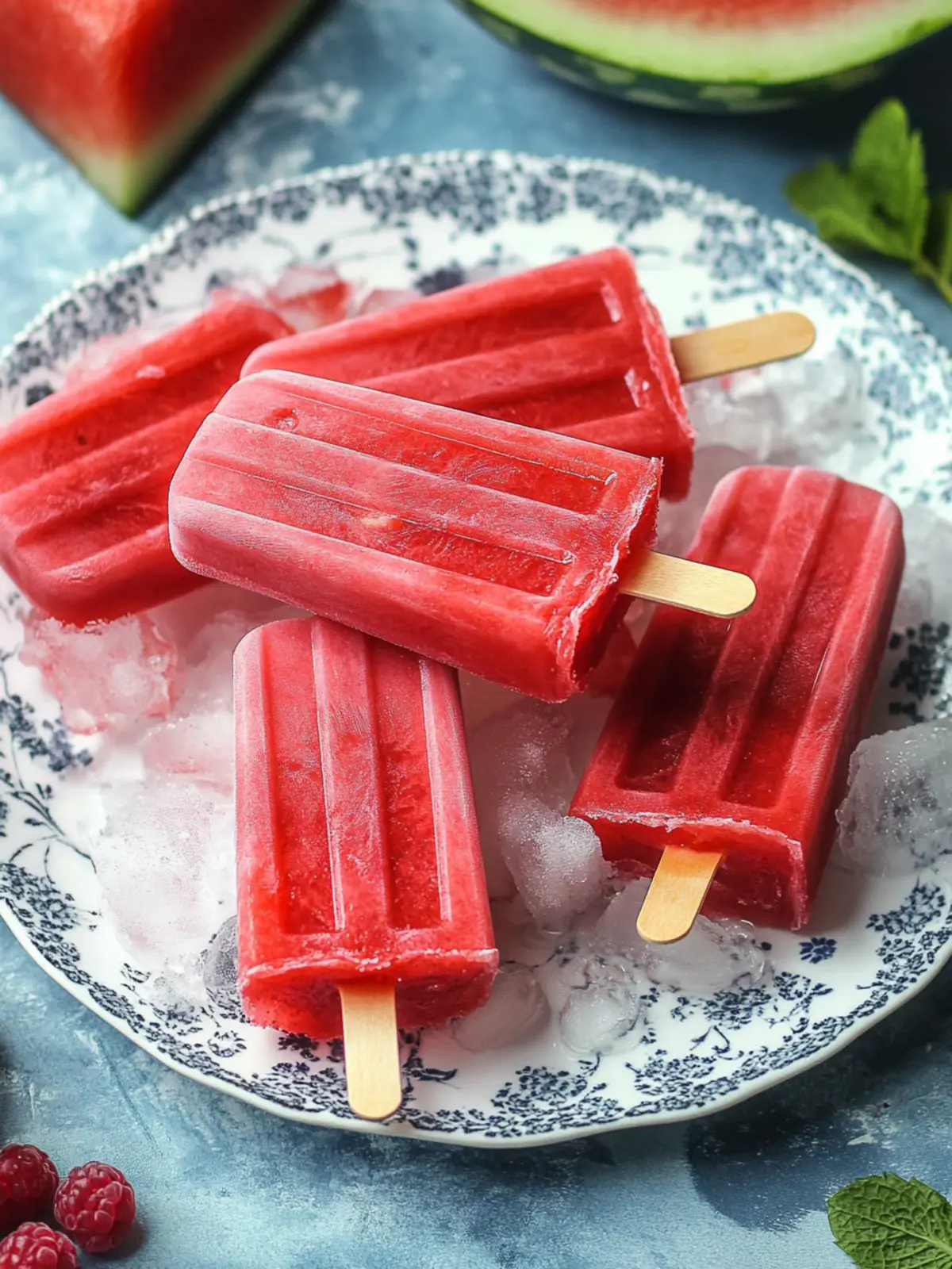 Refreshing Watermelon Rooh Afza Popsicles to Beat the Heat 2 Watermelon Rooh Afza Popsicles