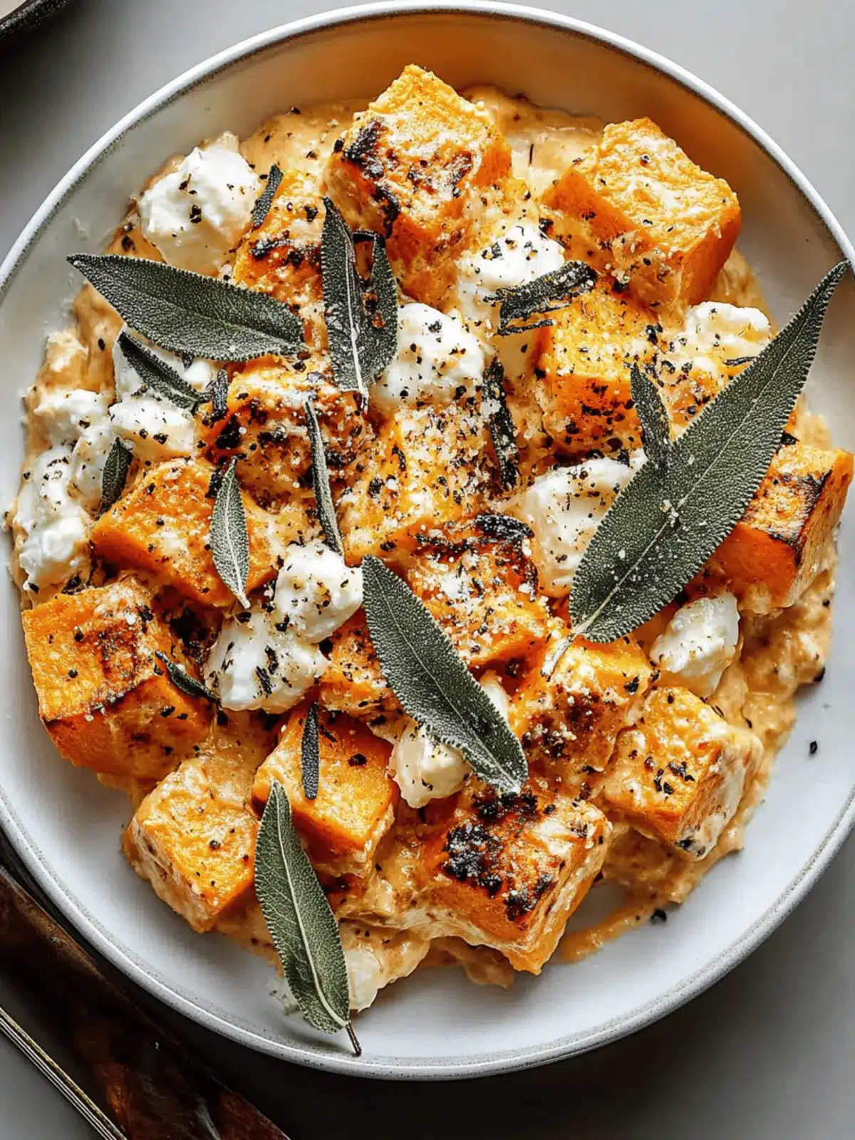 Viral Sweet Potato Goat Cheese Sage Pasta That Wows Tastebuds 3 Viral Sweet Potato Goat Cheese Sage