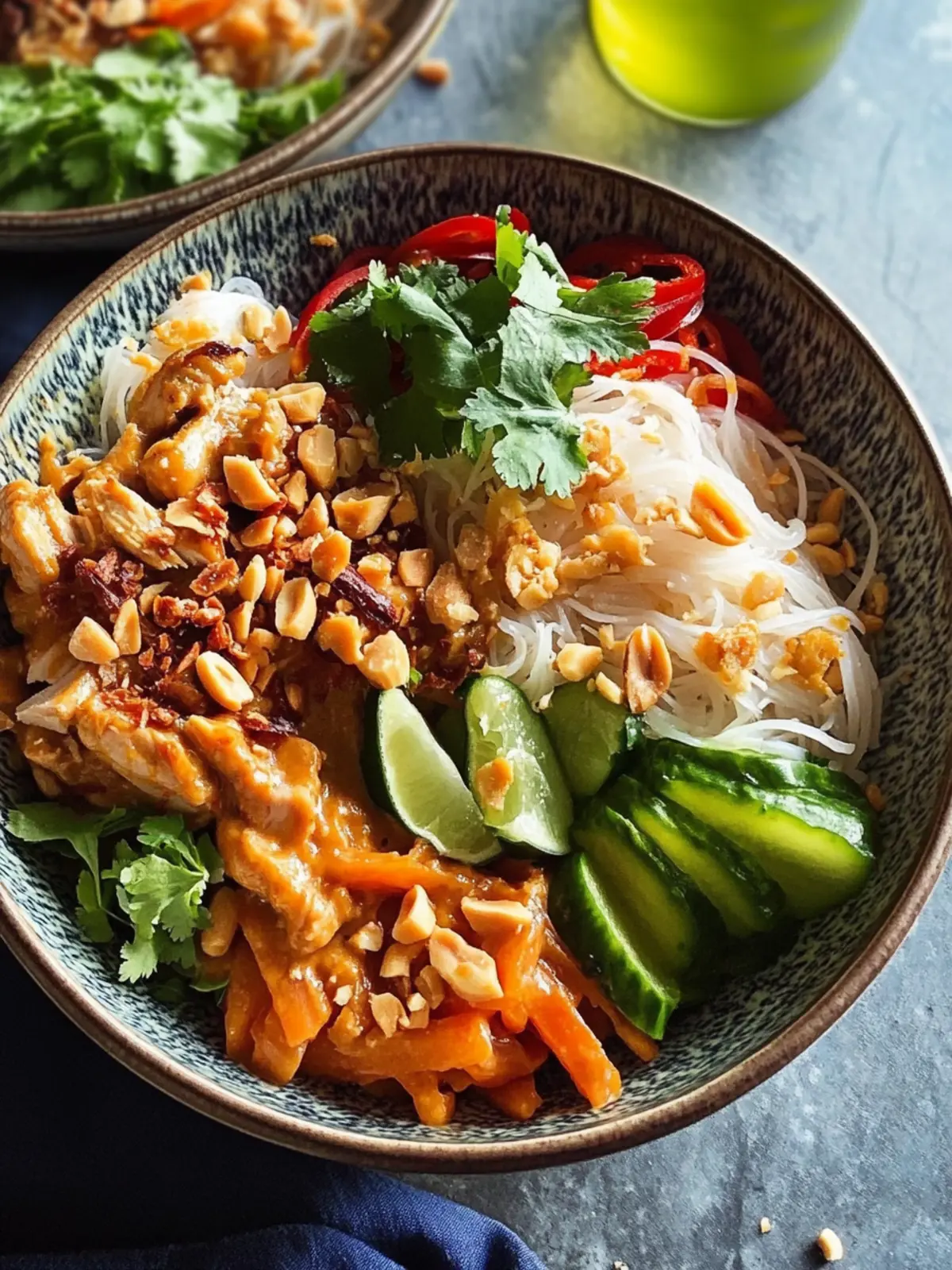 Irresistible Thai Peanut Chicken Bowls You ll Love to Make 2 Thai Peanut Chicken Bowls