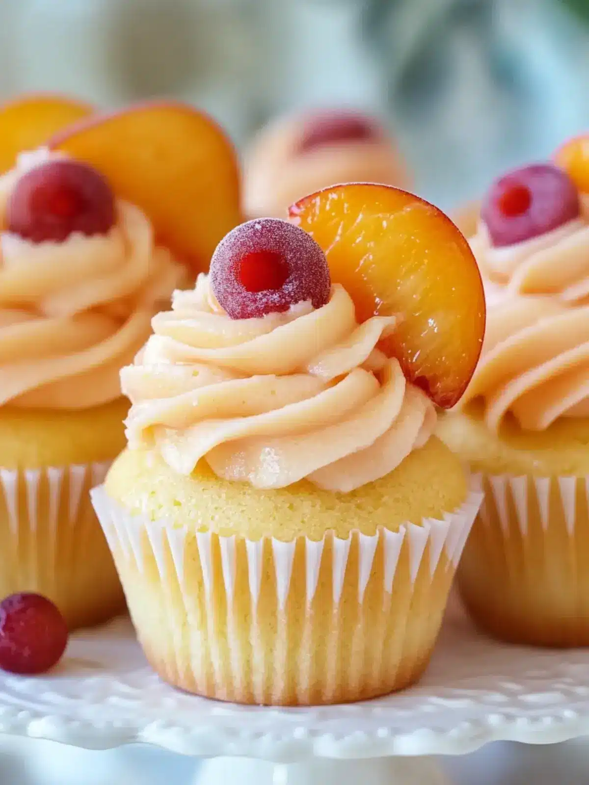 Delicious Homemade Peach Bellini Cupcakes for Brunch Bliss 3 Homemade Peach Bellini Cupcakes