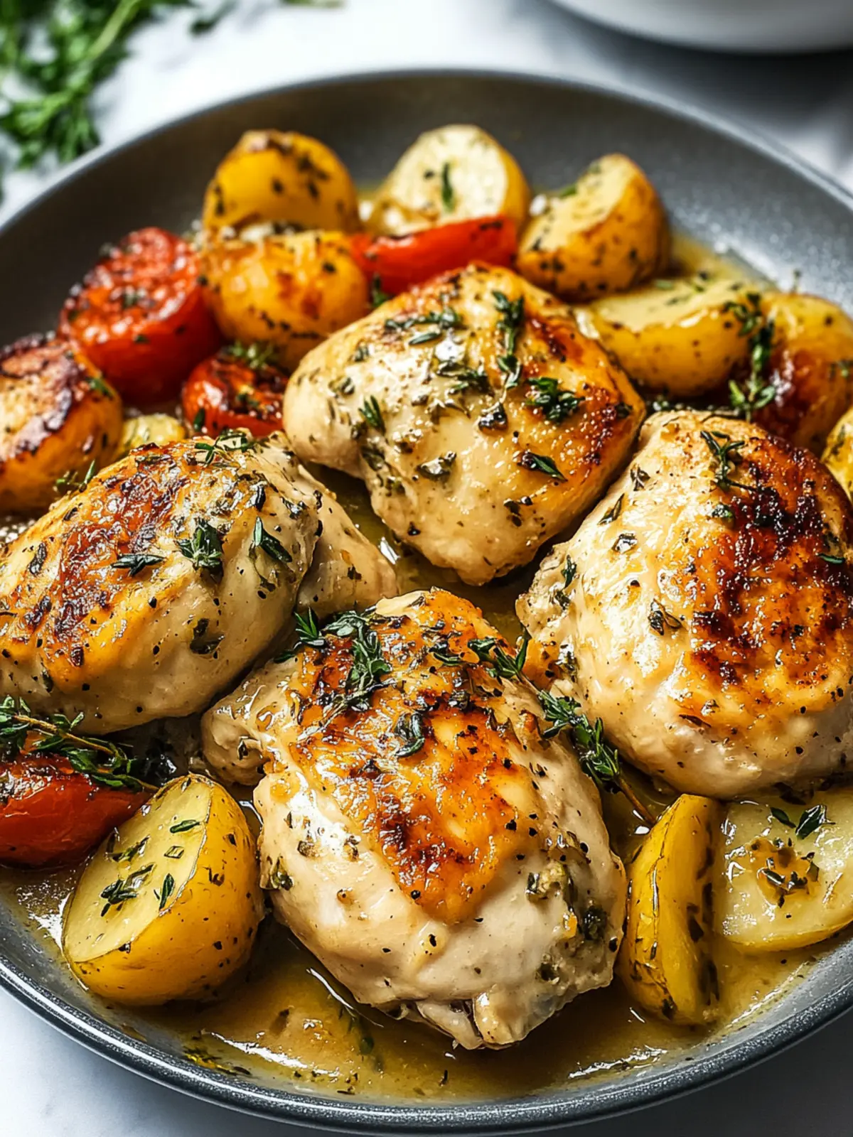 Mouthwatering Easy One-Pan Boursin Chicken in 30 Minutes 2 Easy One-Pan Boursin Chicken
