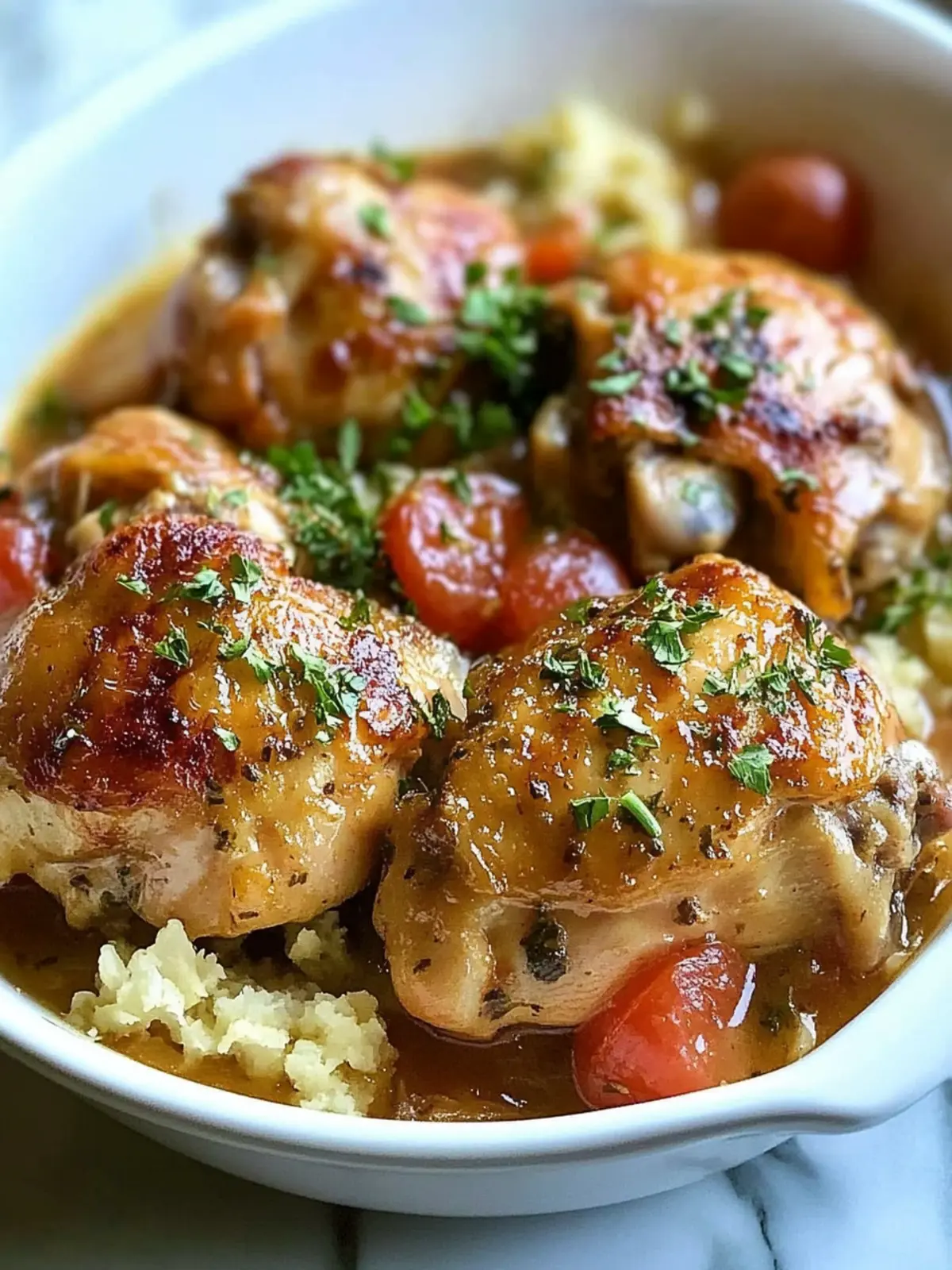 Italian Crockpot Chicken Thighs for Effortless Italian Comfort 4 Italian Crockpot Chicken Thighs