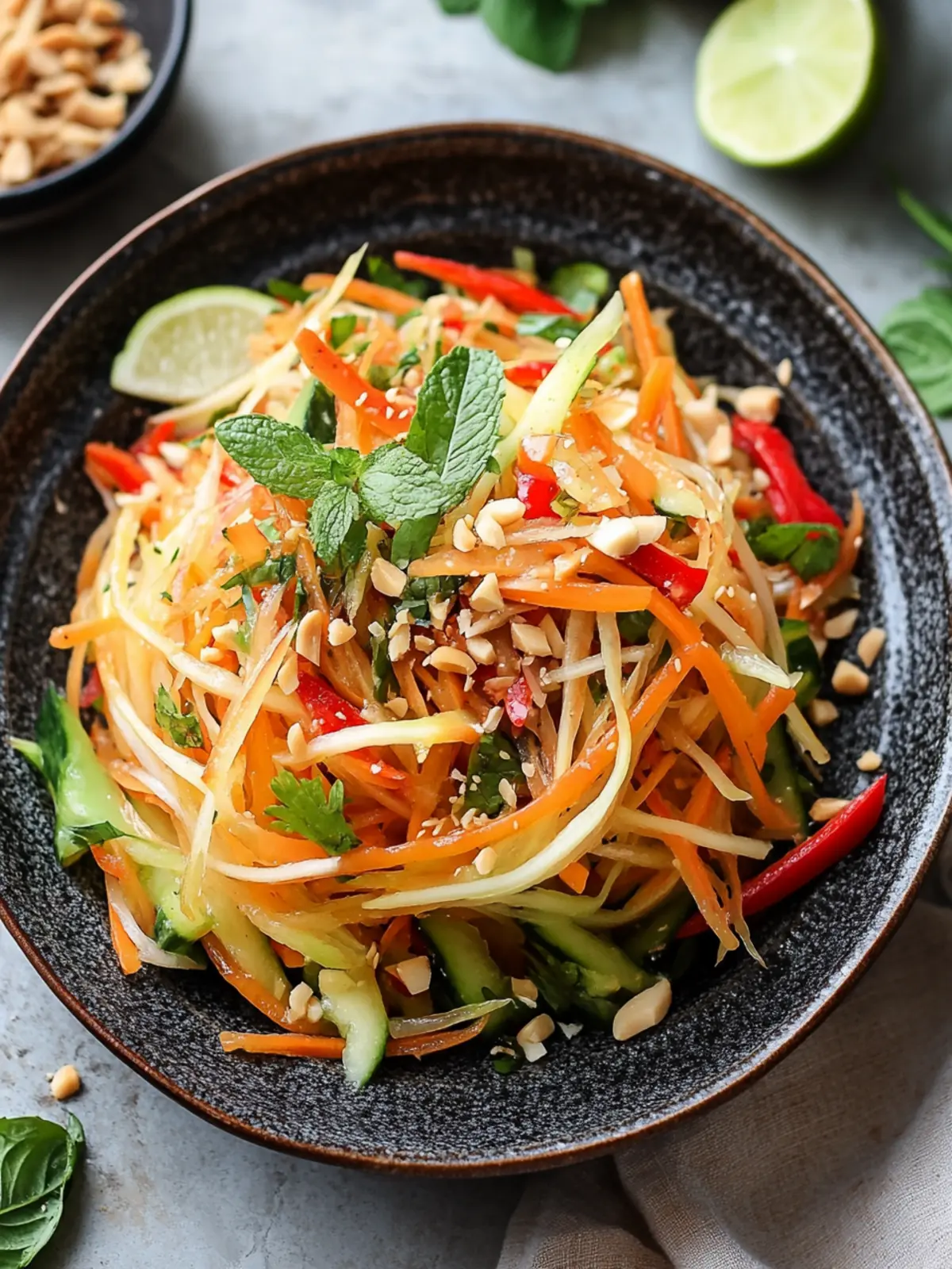 Fresh Vietnamese Papaya Salad Recipe You'll Love Forever 2 Vietnamese Papaya Salad Recipe