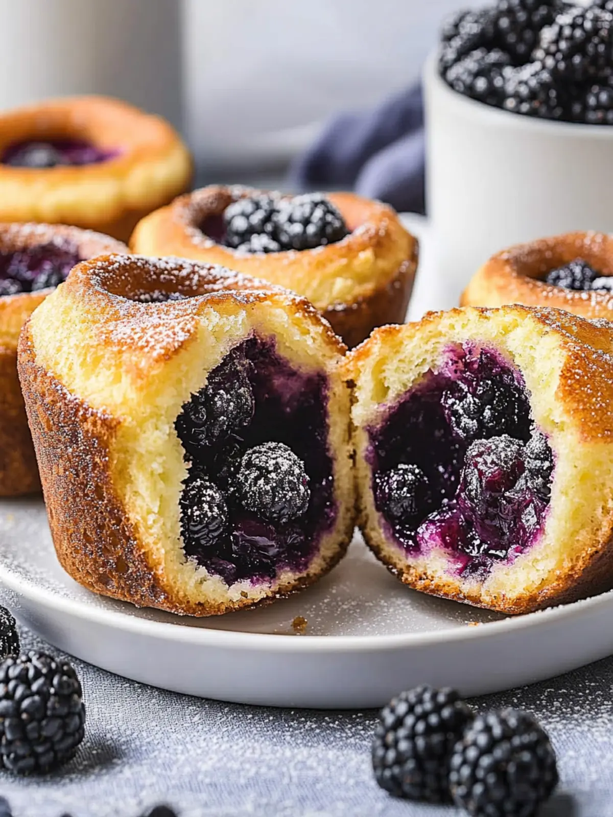 Fluffy Blackberry Popovers That Will Wow Your Weekend Brunch 4 Blackberry Popovers
