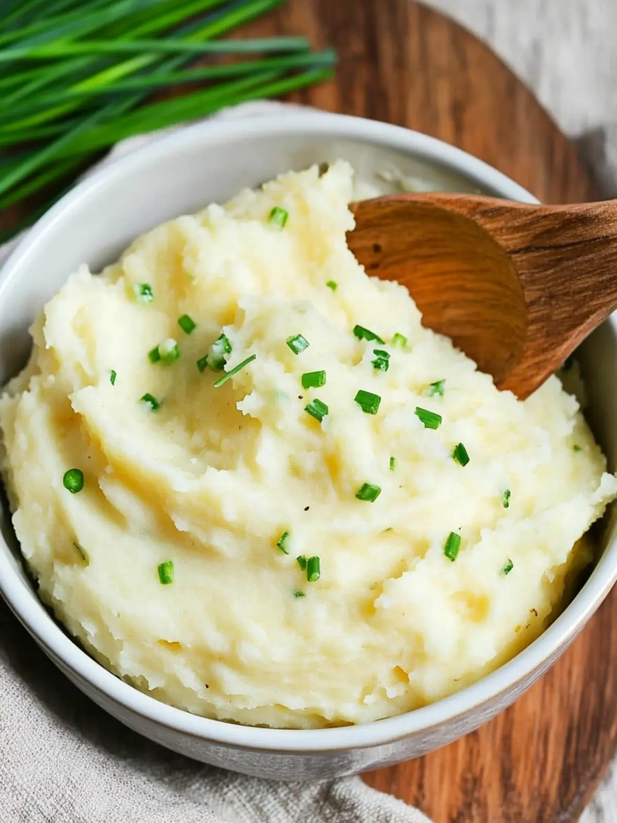 Irresistibly Creamy Cheddar & Chive Mashed Potatoes 2 Cheddar & Chive Mashed Potatoes