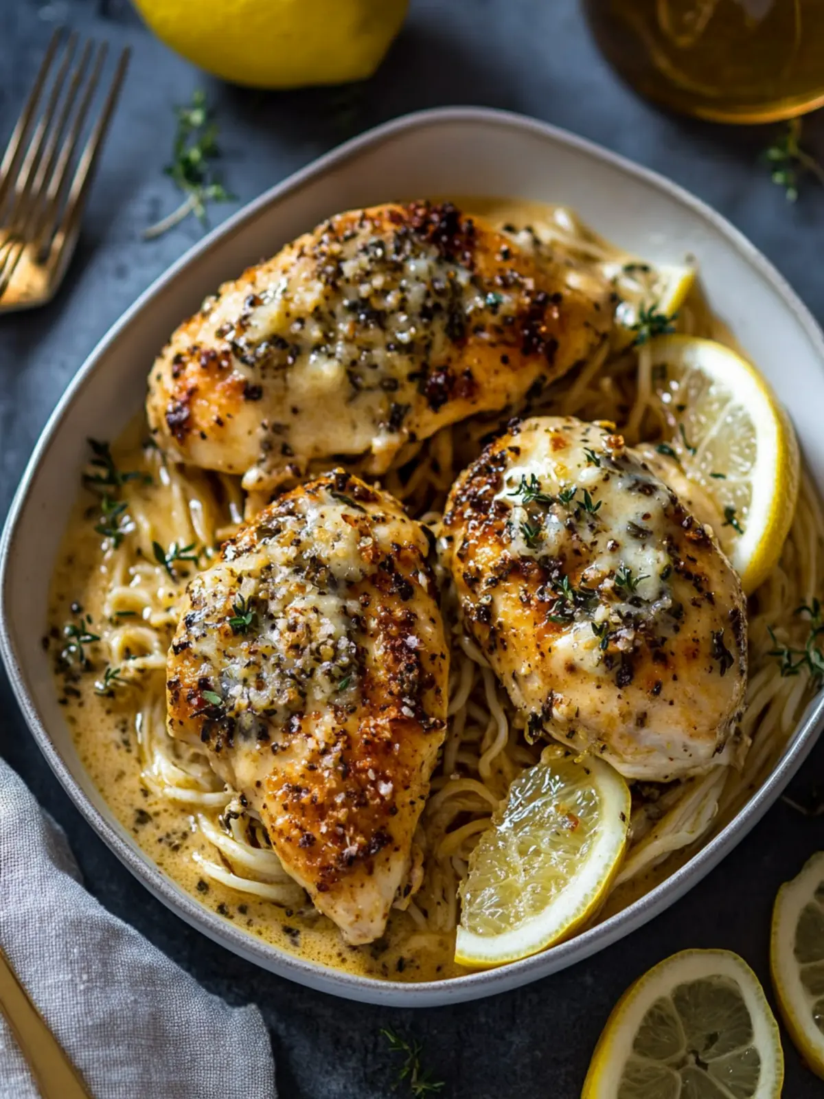 Creamy Lemon Parmesan Chicken That'll Wow Your Taste Buds 2 Creamy Lemon Parmesan Chicken