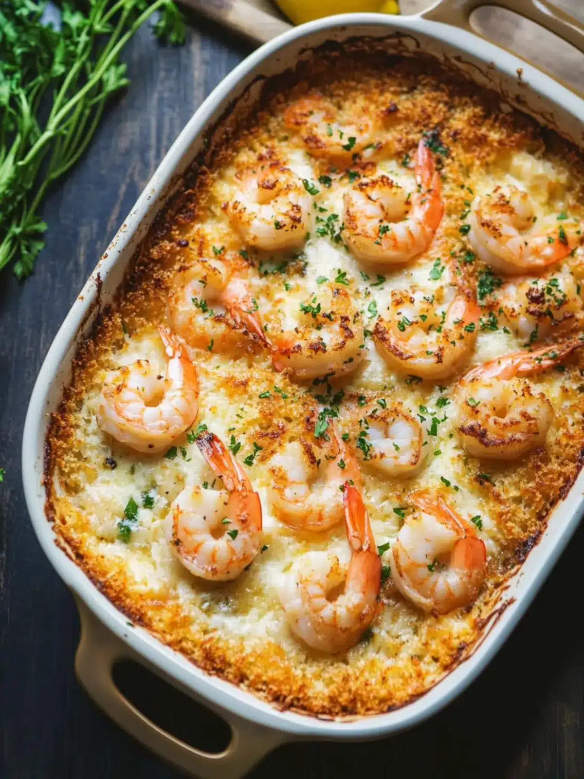 Creamy Baked Shrimp Casserole to Wow Your Dinner Guests 3 Baked Shrimp Casserole