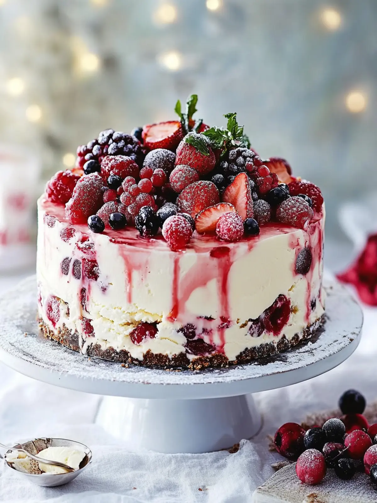 The Night Before Christmas Ice Cream Cake to Wow Your Guests 2 The-night-before Christmas ice cream cake