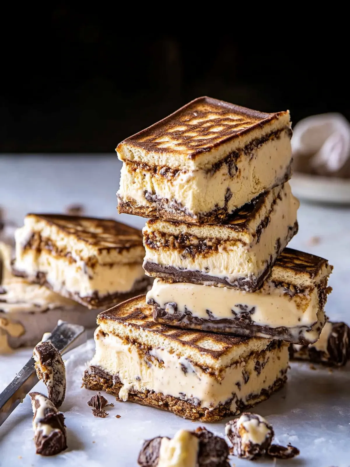 Toasted S'mores Ice Cream Sandwiches for Sweet Summer Bliss 4 Toasted S mores Ice Cream Sandwiches